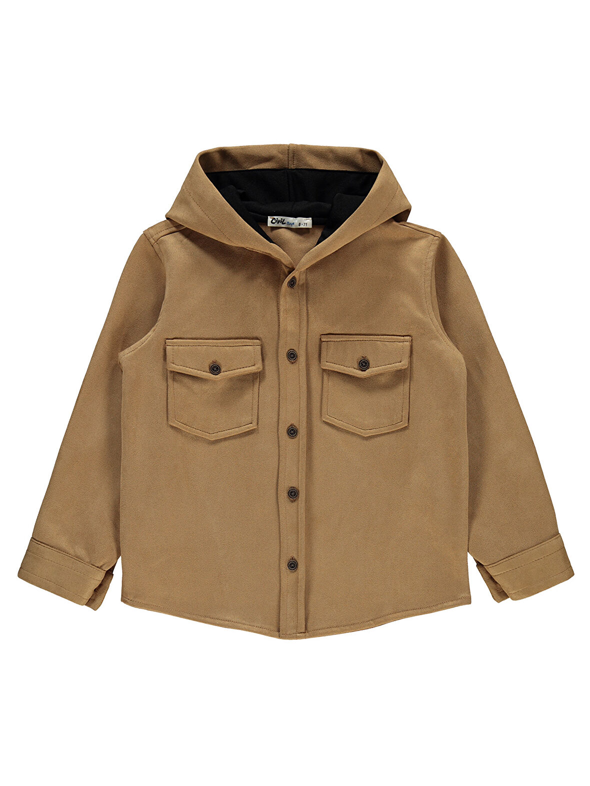 Civil Boys Erkek Çocuk Gömlek 10-13 Yaş Taş Rengi