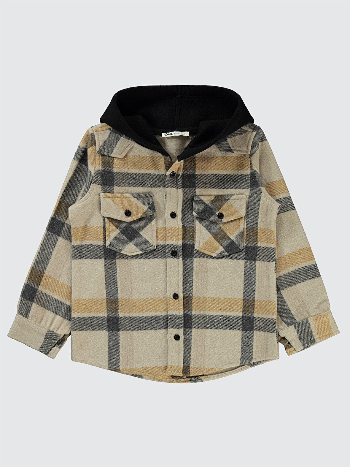 Civil Boys Erkek Çocuk Gömlek 10-13 Yaş Hardal