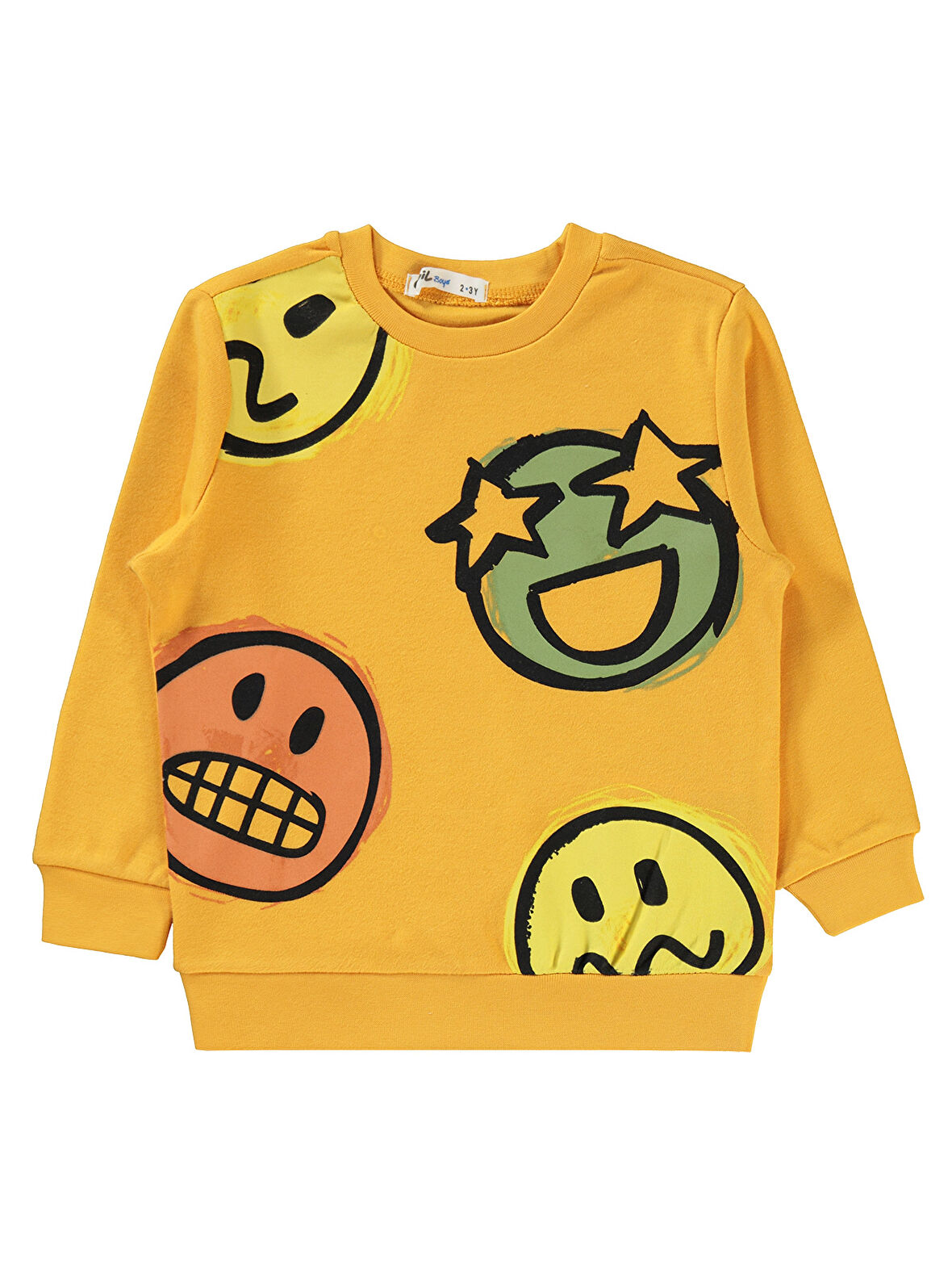 Civil Boys Erkek Çocuk Sweatshirt 2-5 Yaş Hardal