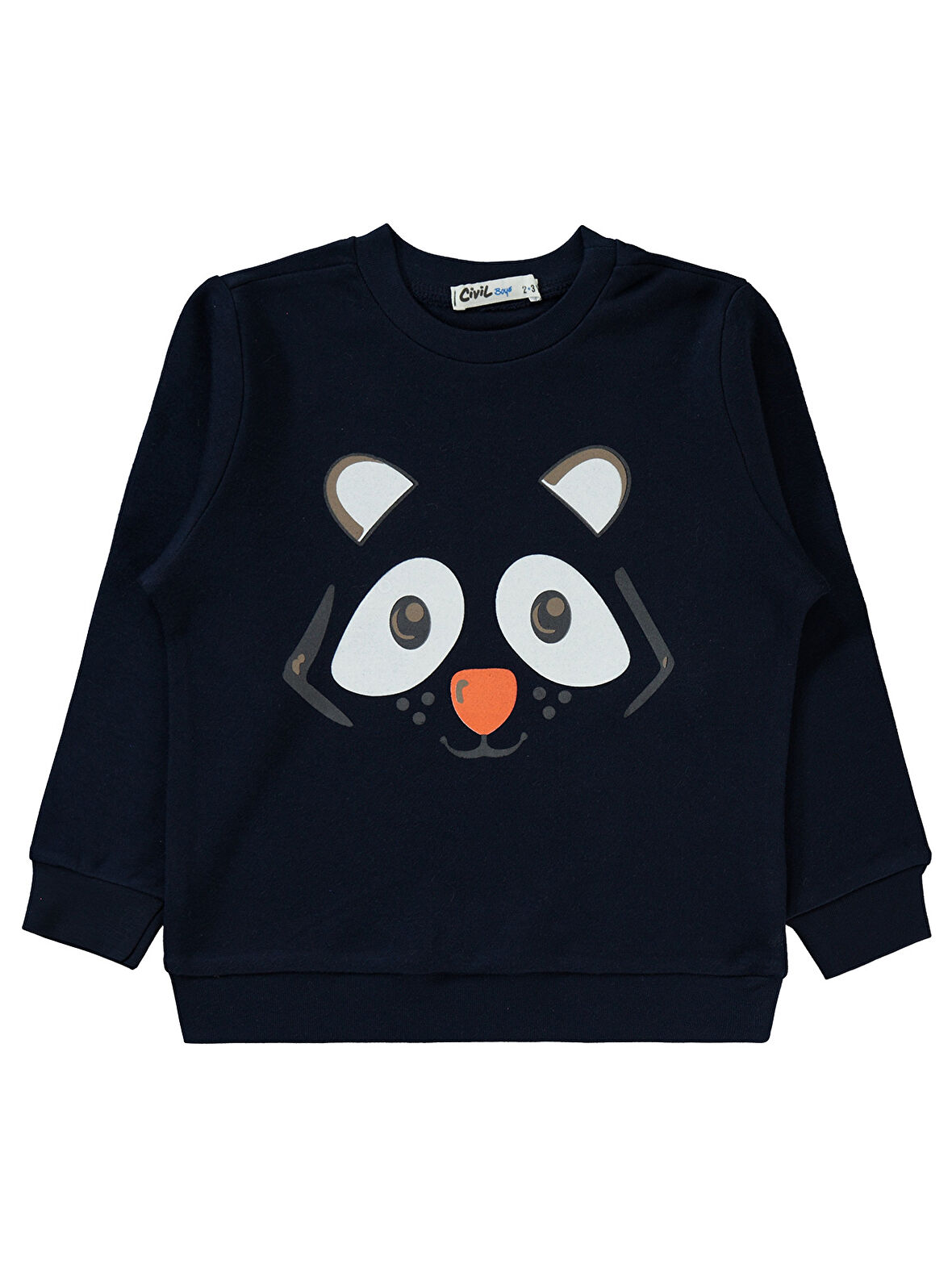 Civil Boys Erkek Çocuk Sweatshirt 2-5 Yaş Lacivert 