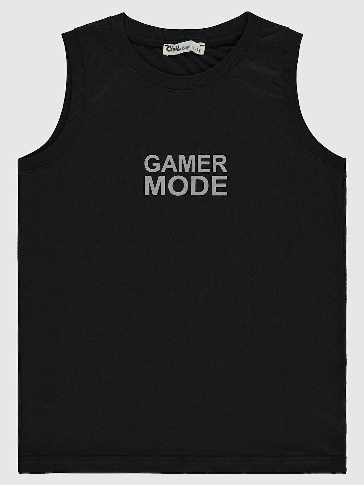 Civil Boys Erkek Çocuk Tişört 6-9 Yaş Siyah