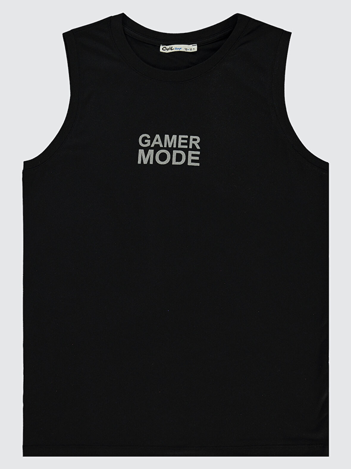 Civil Boys Erkek Çocuk Tişört 10-13 Yaş Siyah