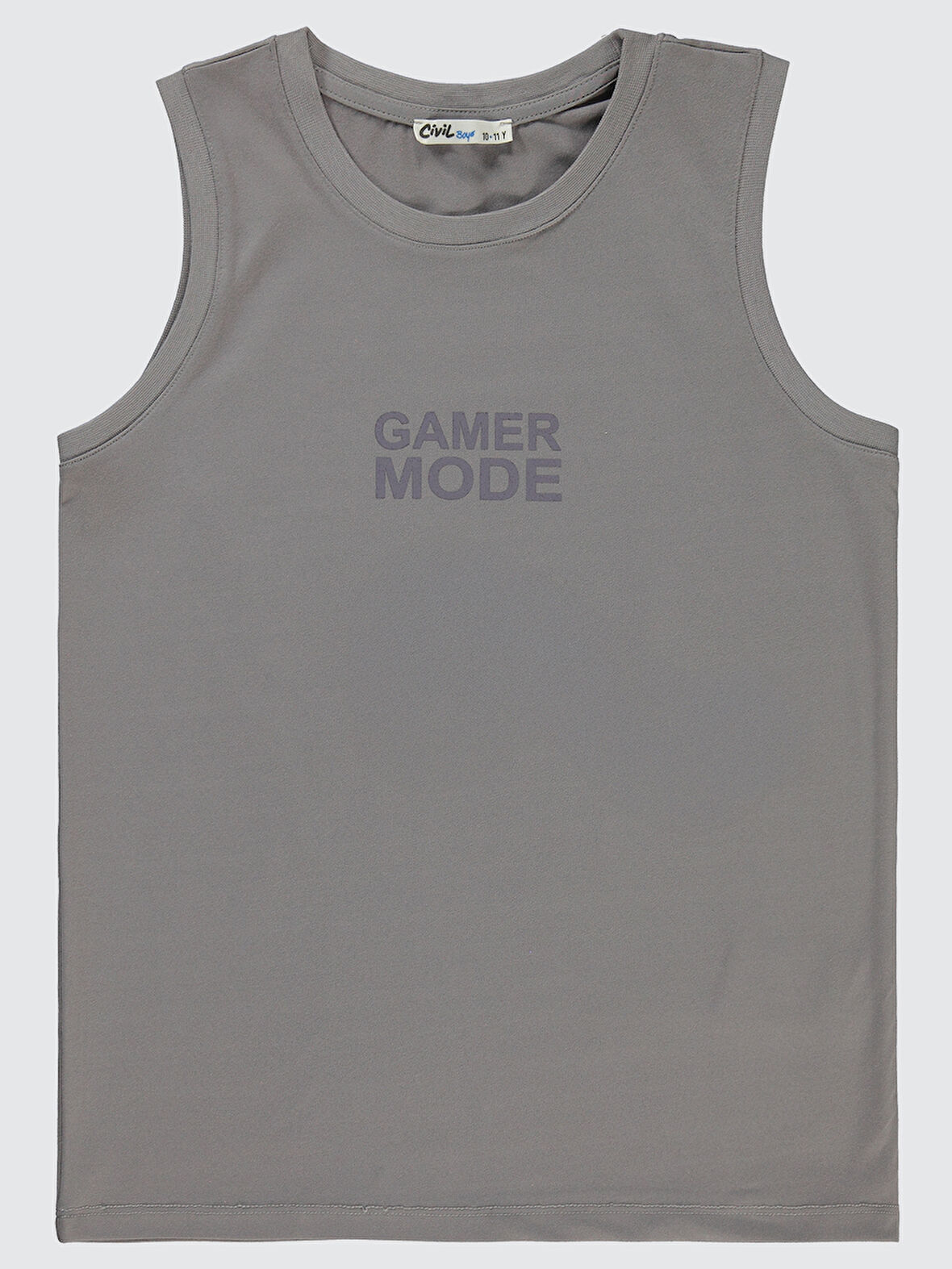 Civil Boys Erkek Çocuk Tişört 10-13 Yaş Gri