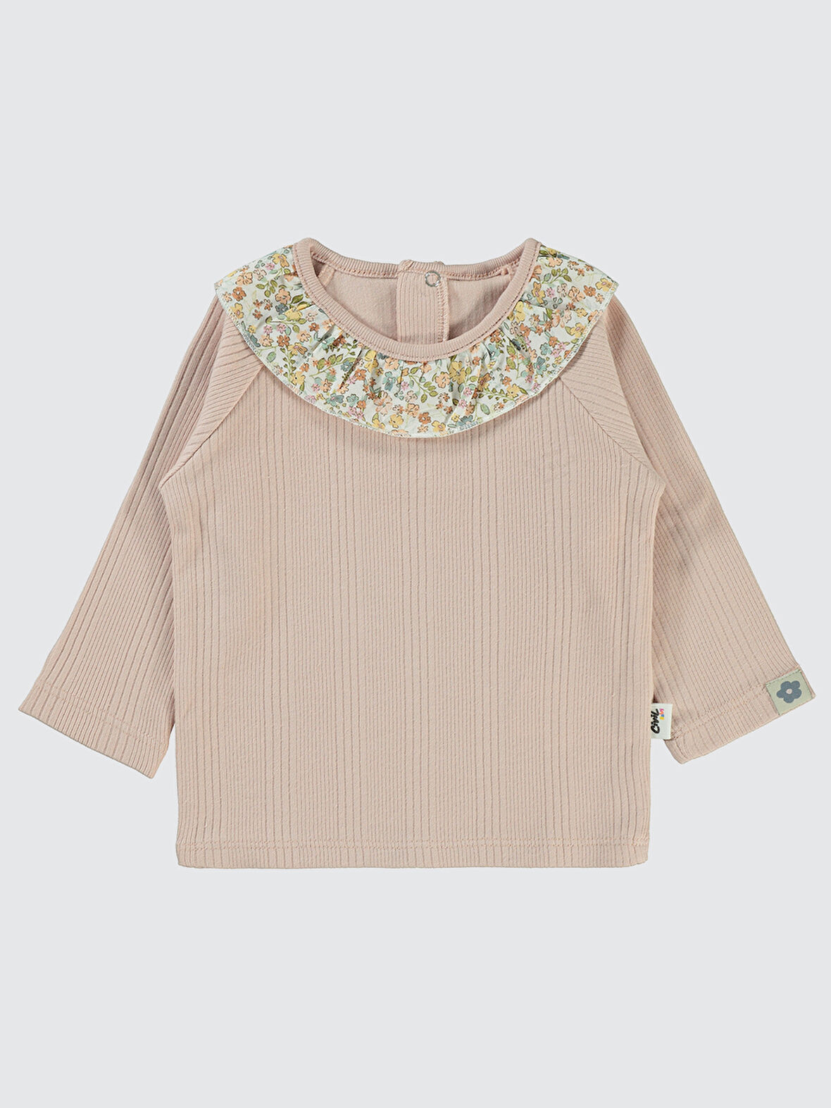 Civil Baby Kız Bebek Sweatshirt 6-18 Ay Pudra