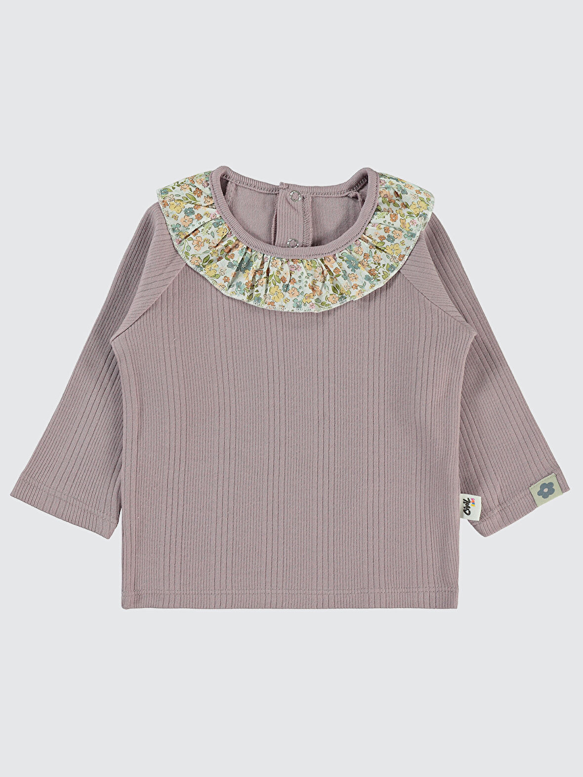 Civil Baby Kız Bebek Sweatshirt 6-18 Ay Soft Lila