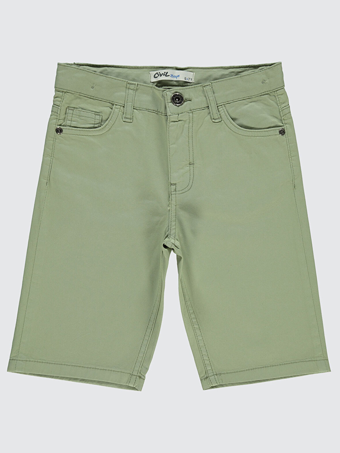 Civil Boys Erkek Çocuk Kapri 6-9 Yaş Çağla Yeşili