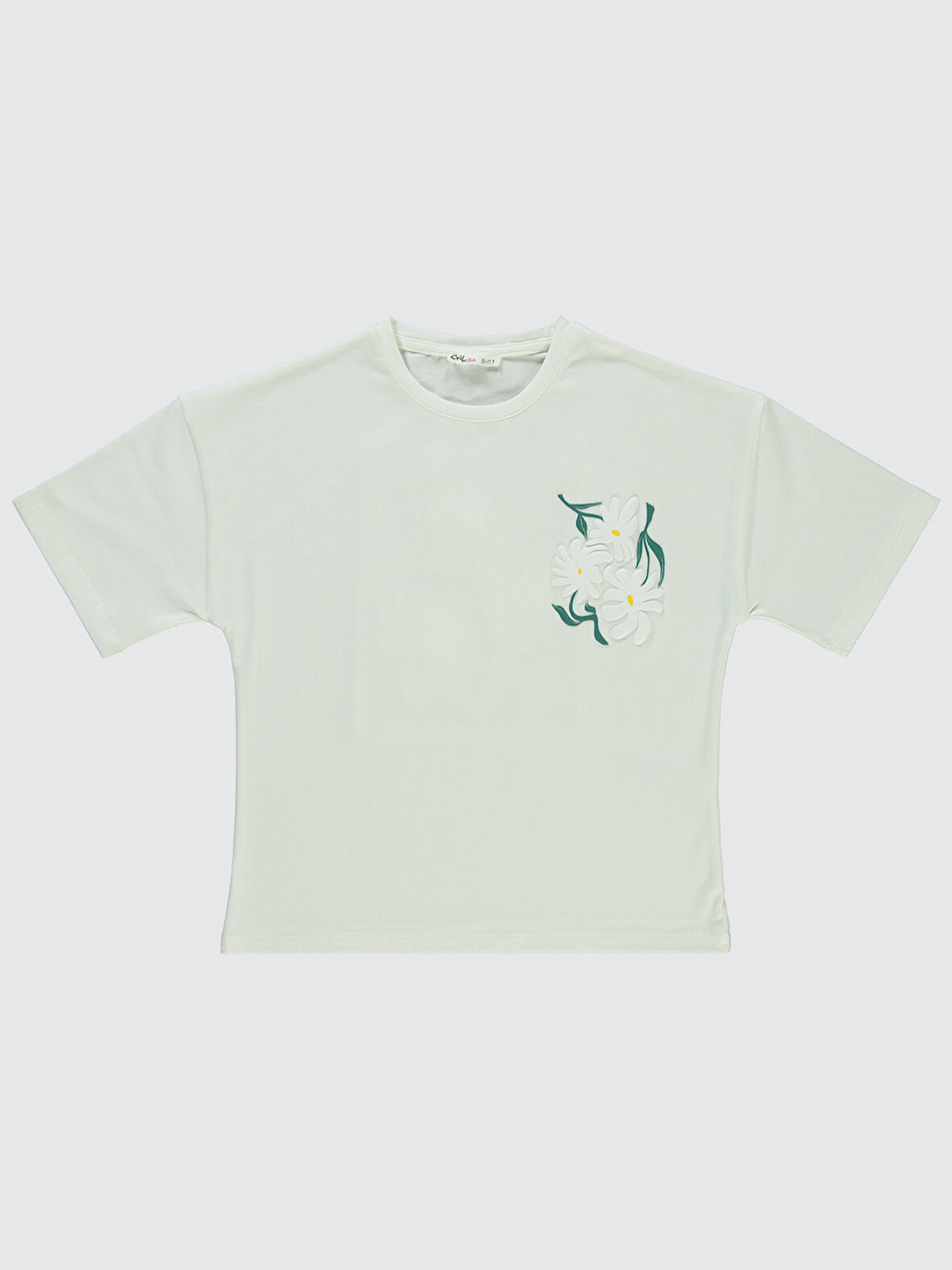 Civil Girls Kız Çocuk Tişört 10-13 Yaş Ekru