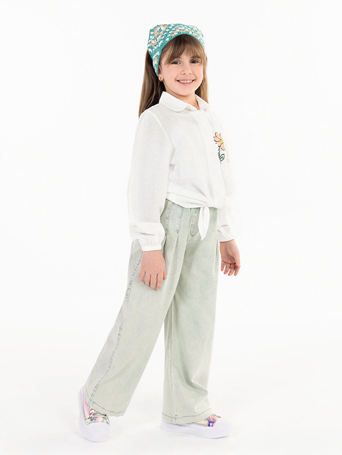 Civil Girls Kız Çocuk Takım 6-9 Yaş Ekru