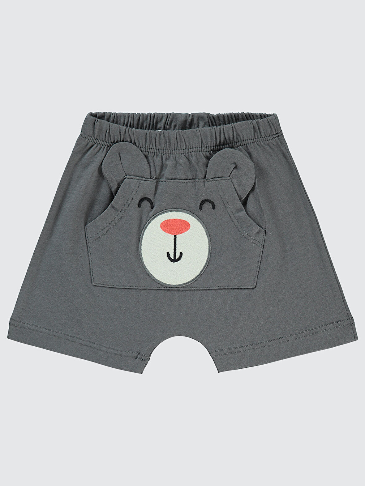 Civil Baby Erkek Bebek Şort 6-18 Ay Füme
