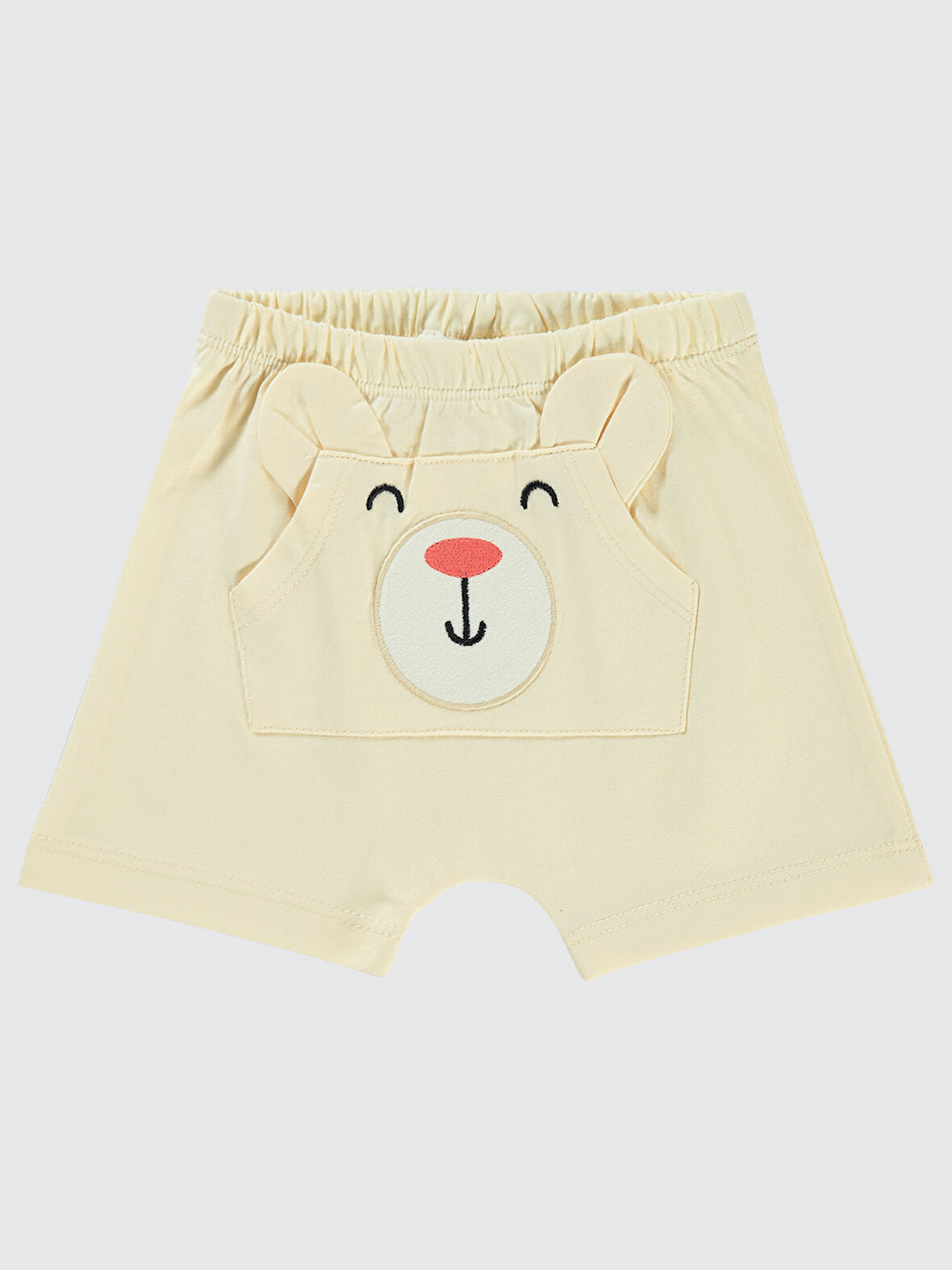 Civil Baby Erkek Bebek Şort 6-18 Ay Krem