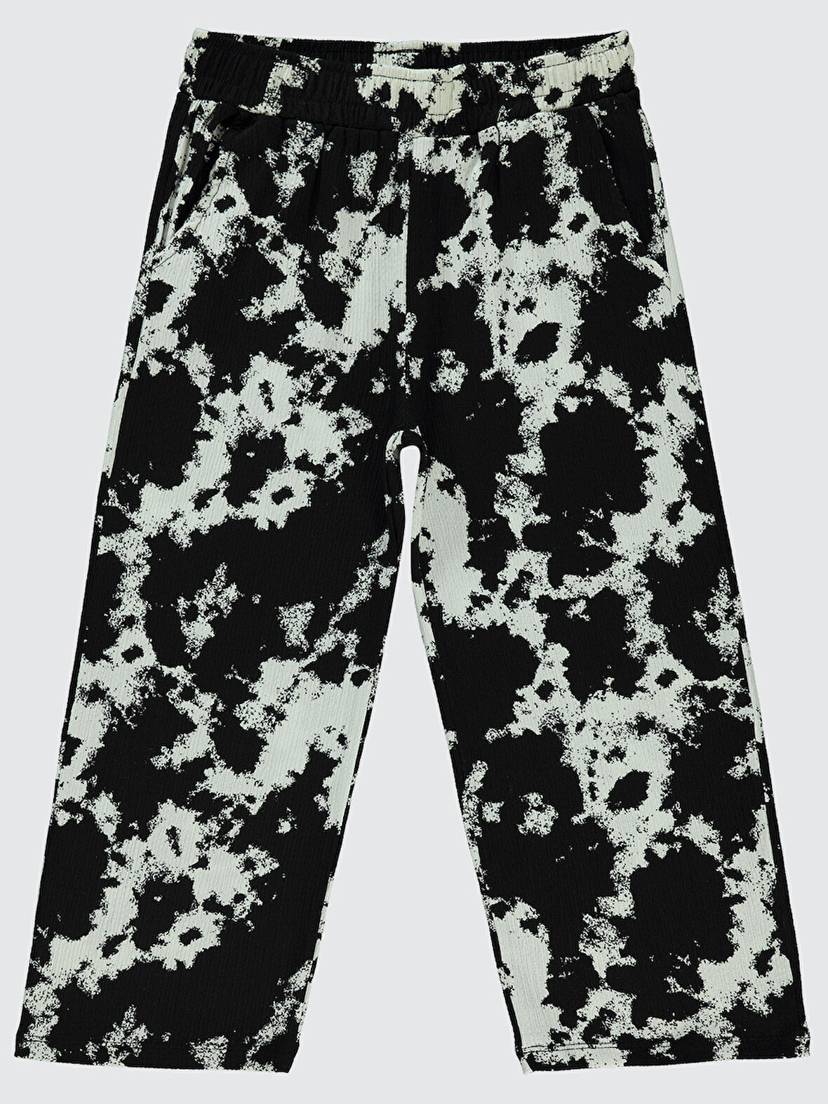 Civil Girls Kız Çocuk Pantolon 6-9 Yaş Siyah