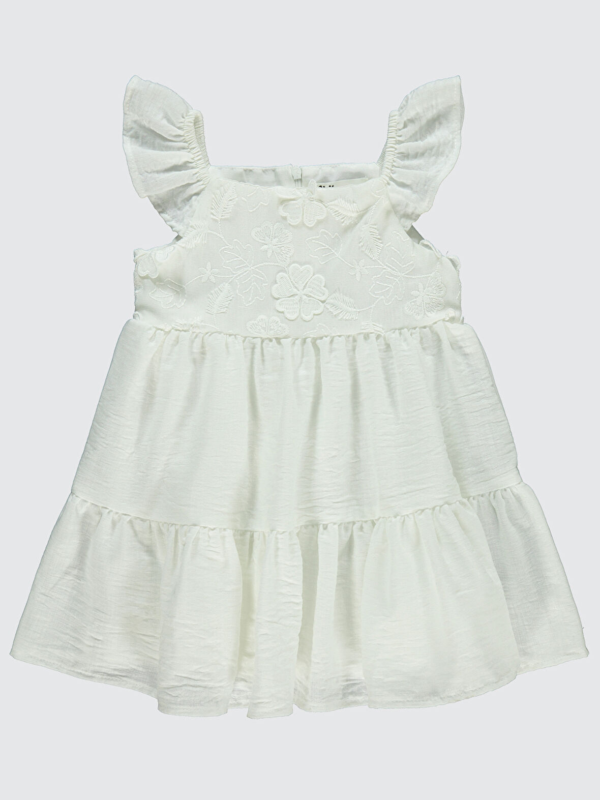 Civil Girls Kız Çocuk Elbise 2-5 Yaş Ekru