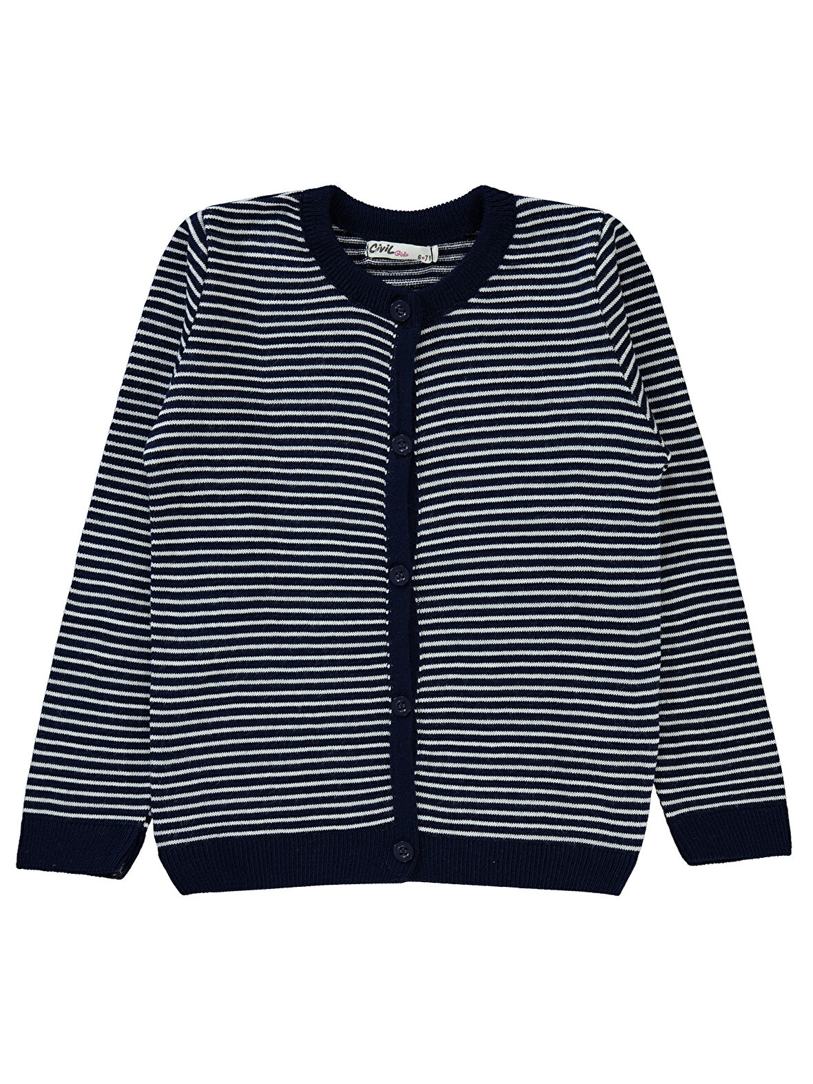 Civil Girls Kız Çocuk Hırka 6-9 Yaş Lacivert 