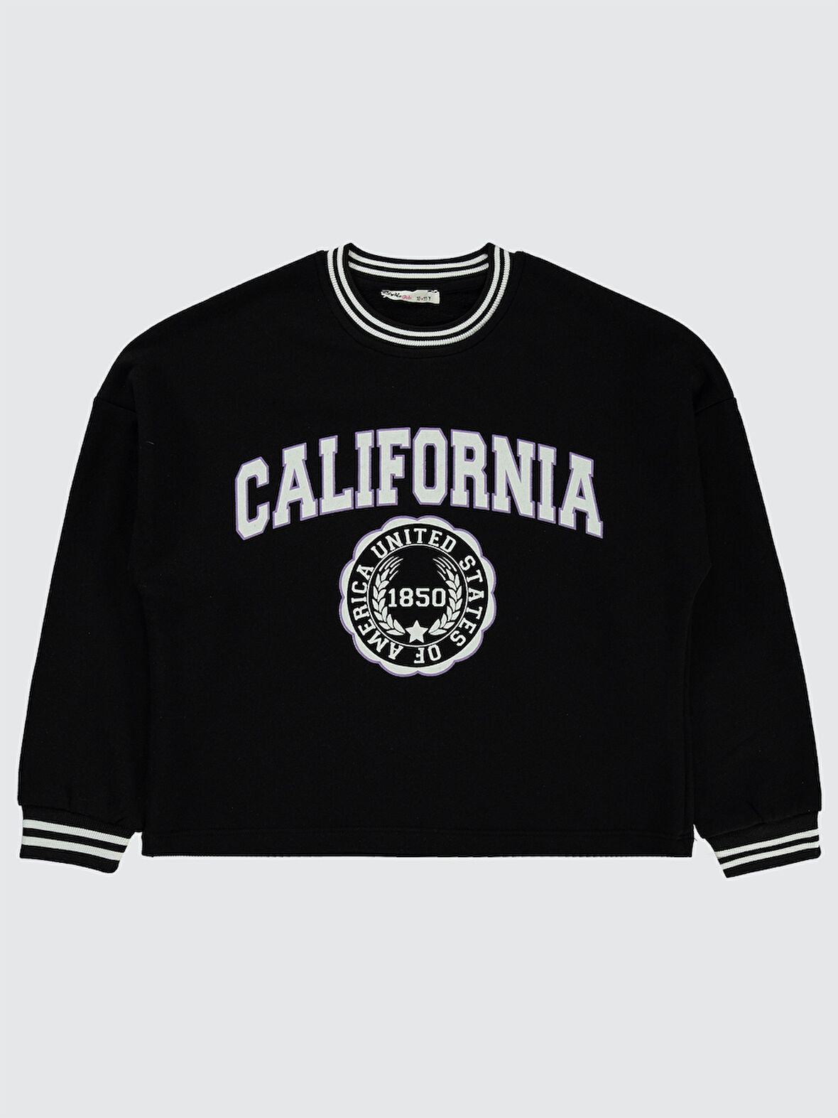 Civil Girls Kız Çocuk Sweatshirt 10-13 Yaş  Siyah