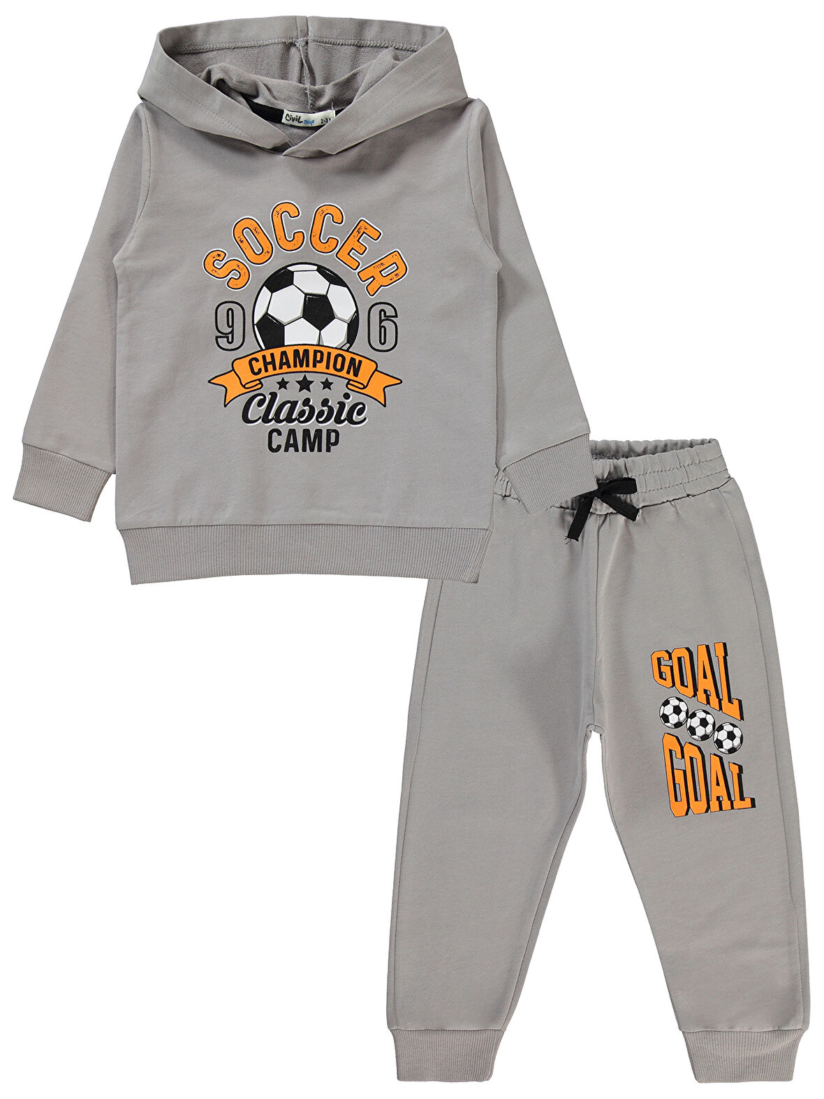 Civil Boys Erkek Çocuk Eşofman Takımı 2-5 Yaş Saks