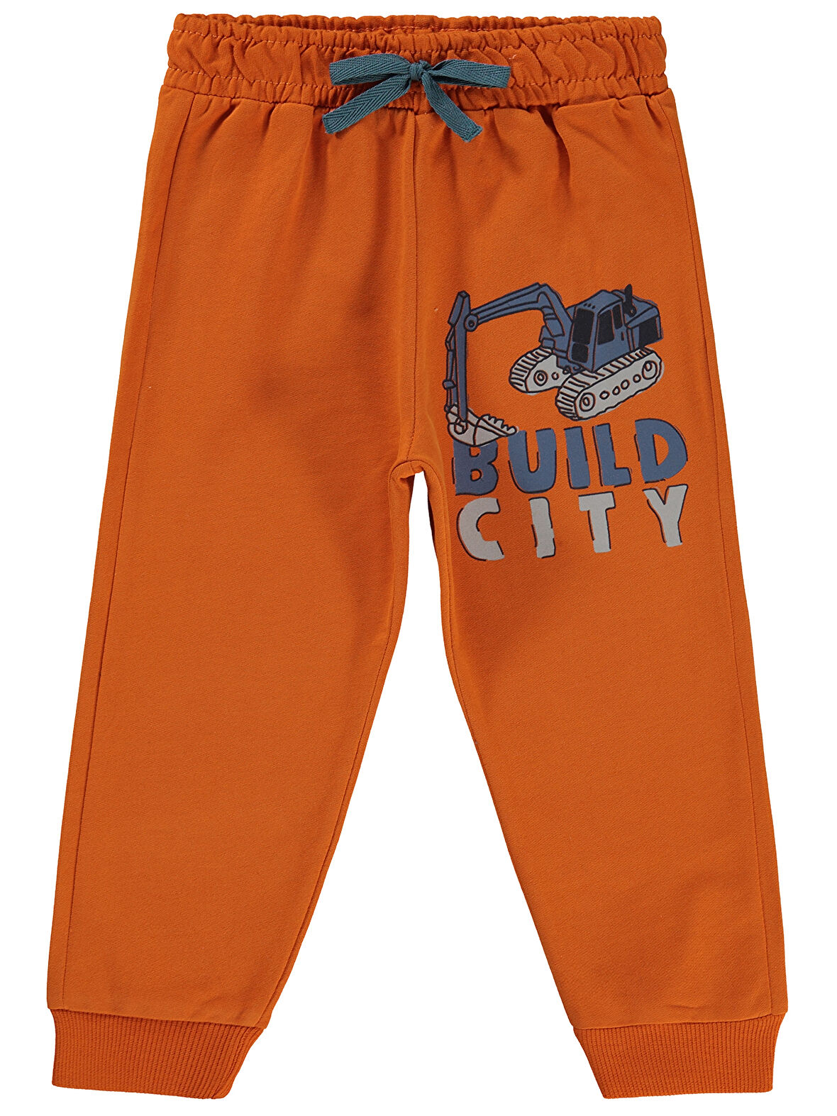 Civil Boys Erkek Çocuk Eşofman Altı 2-5 Yaş Koyu Oranj