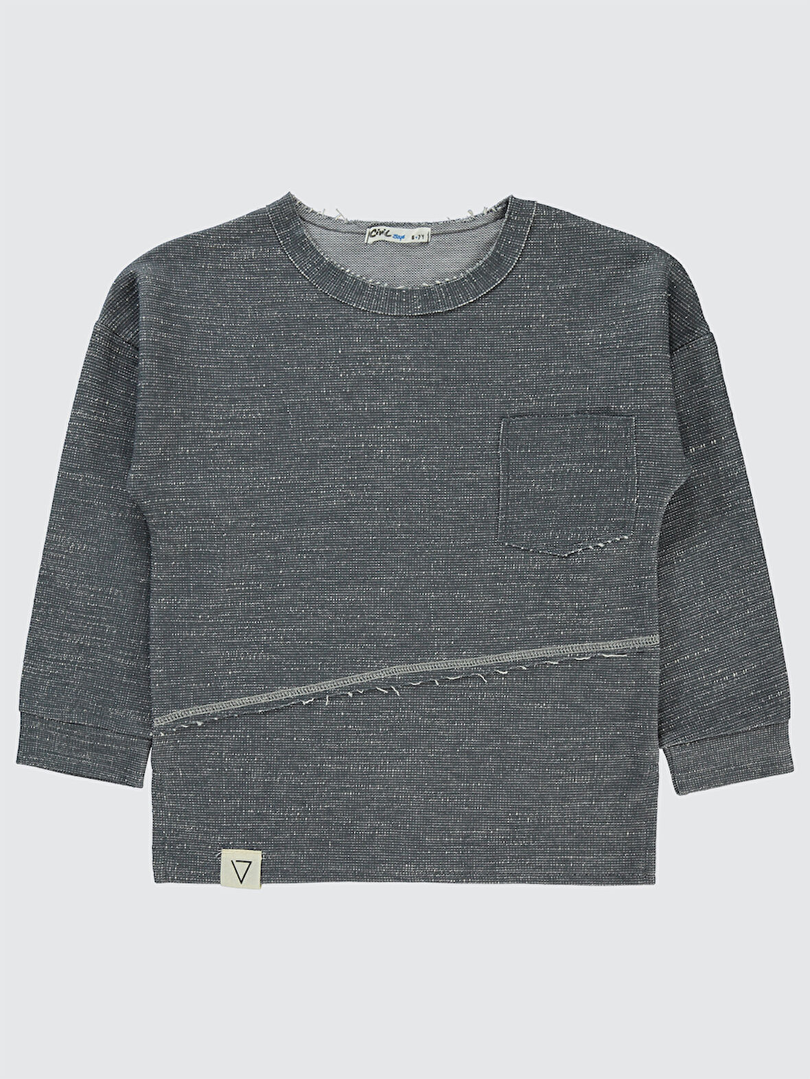 Civil Boys Erkek Çocuk Sweatshirt 6-9 Yaş Antrasit