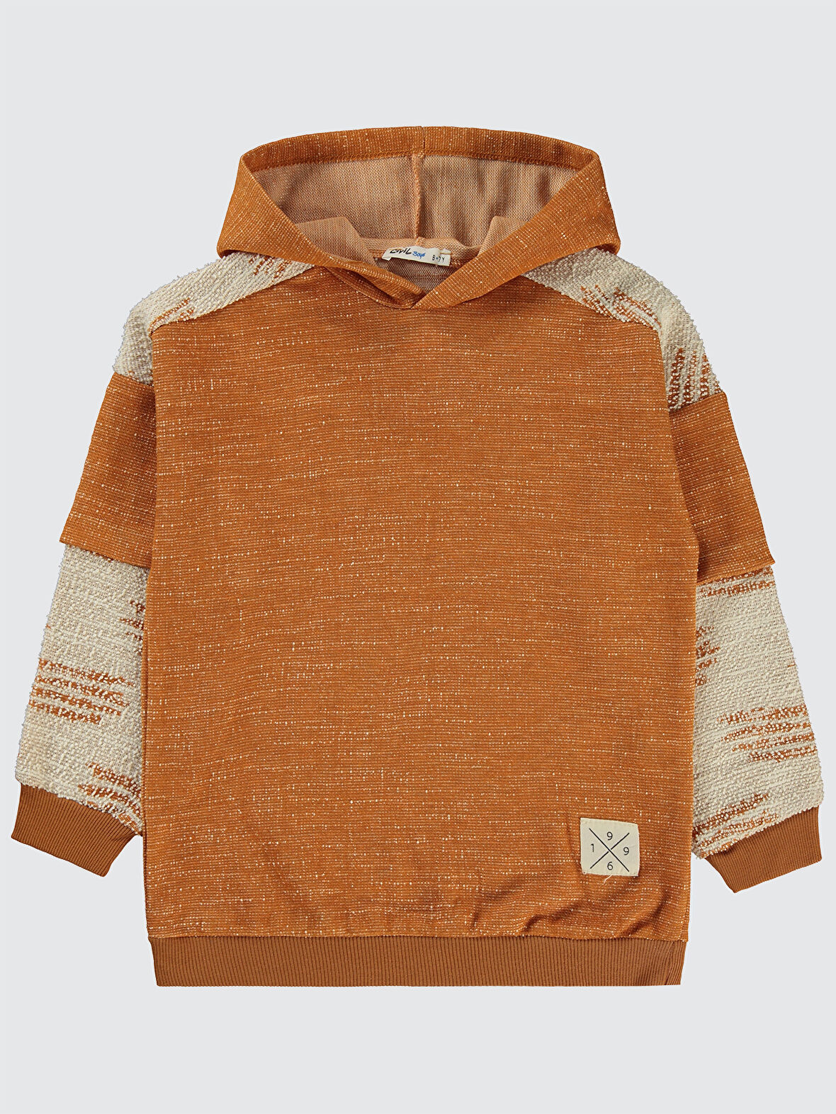 Civil Boys Erkek Çocuk Sweatshirt 6-9 Yaş Hardal