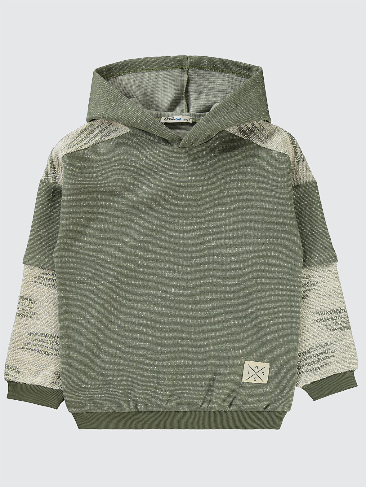 Civil Boys Erkek Çocuk Sweatshirt 6-9 Yaş Haki