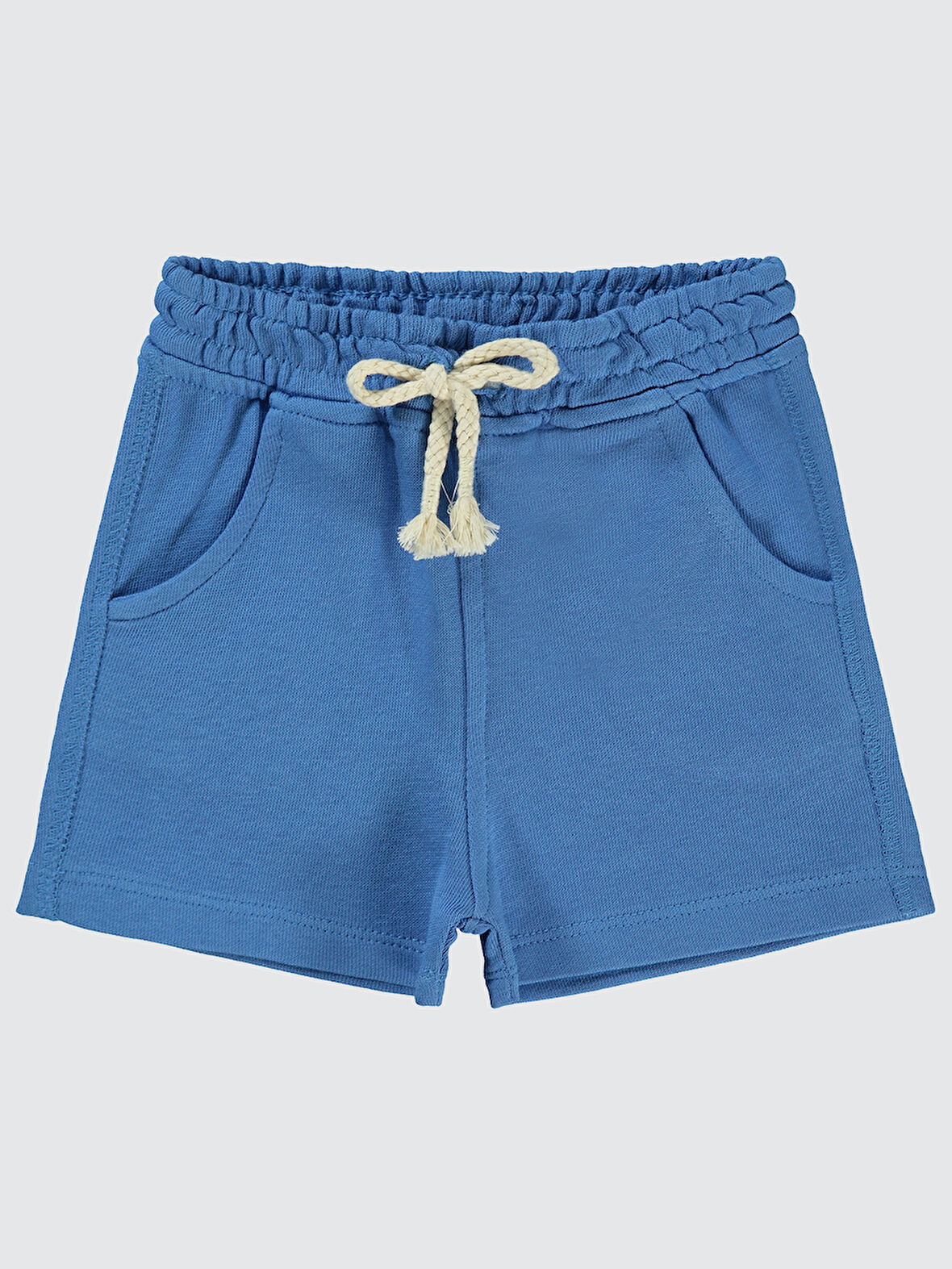 Civil Baby Erkek Bebek Şort 6-18 Ay Saks Mavisi