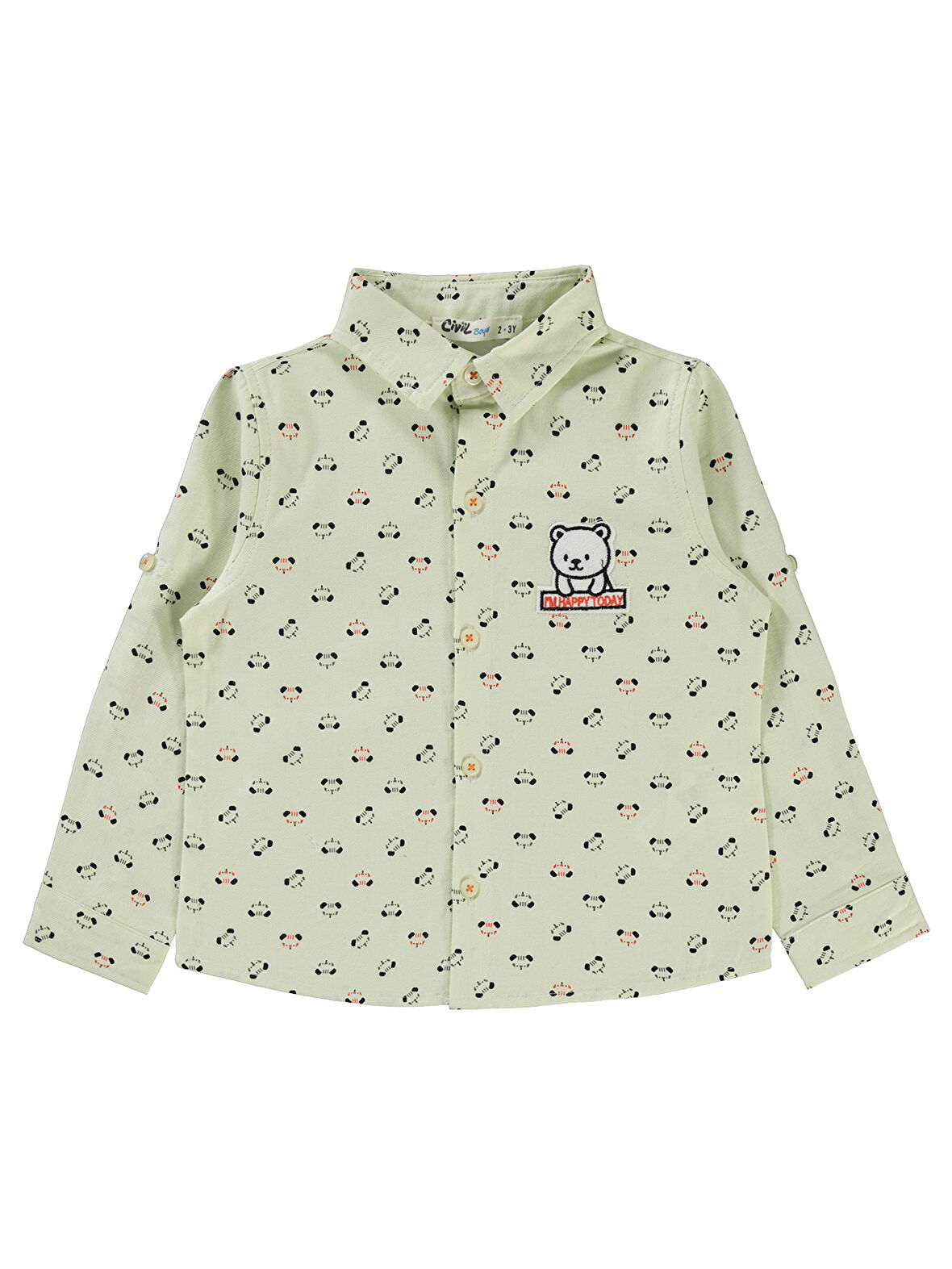Civil Boys Erkek Çocuk Gömlek 2-5 Yaş  Mint