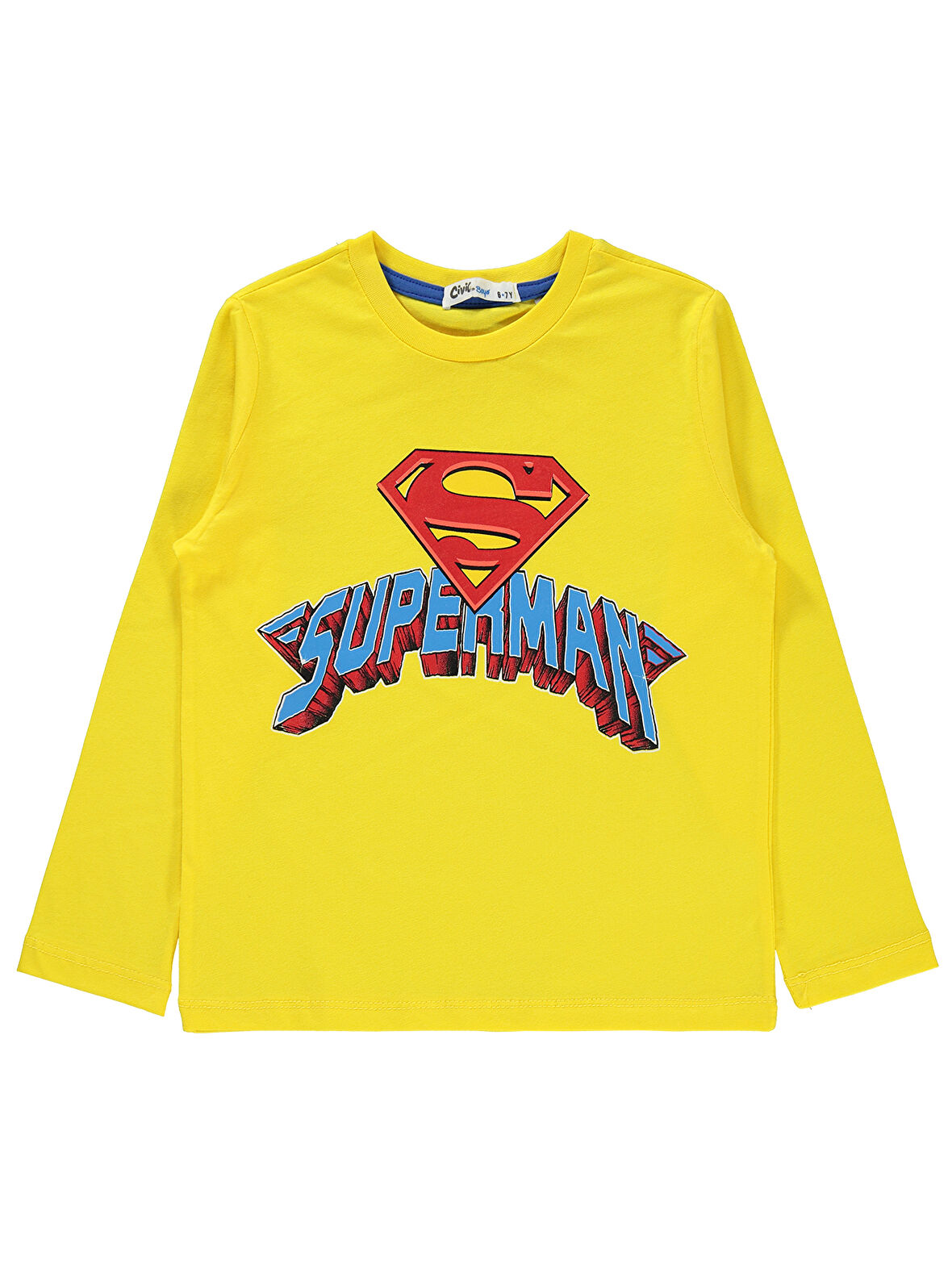 Superman Erkek Çocuk Sweatshirt 10-13 Yaş Saks