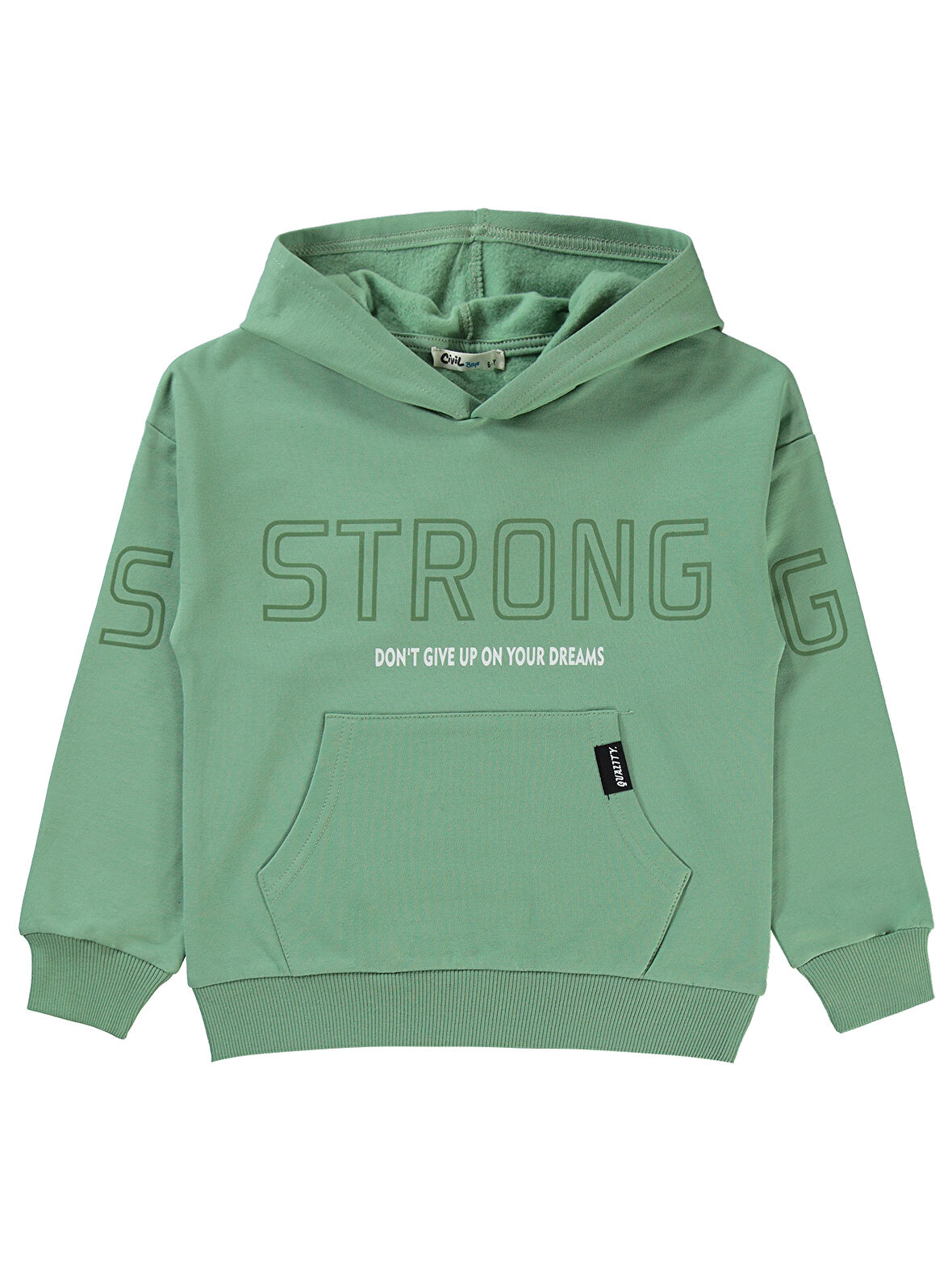 Civil Boys Erkek Çocuk Sweatshirt 10-13 Yaş  Çağla Yeşili