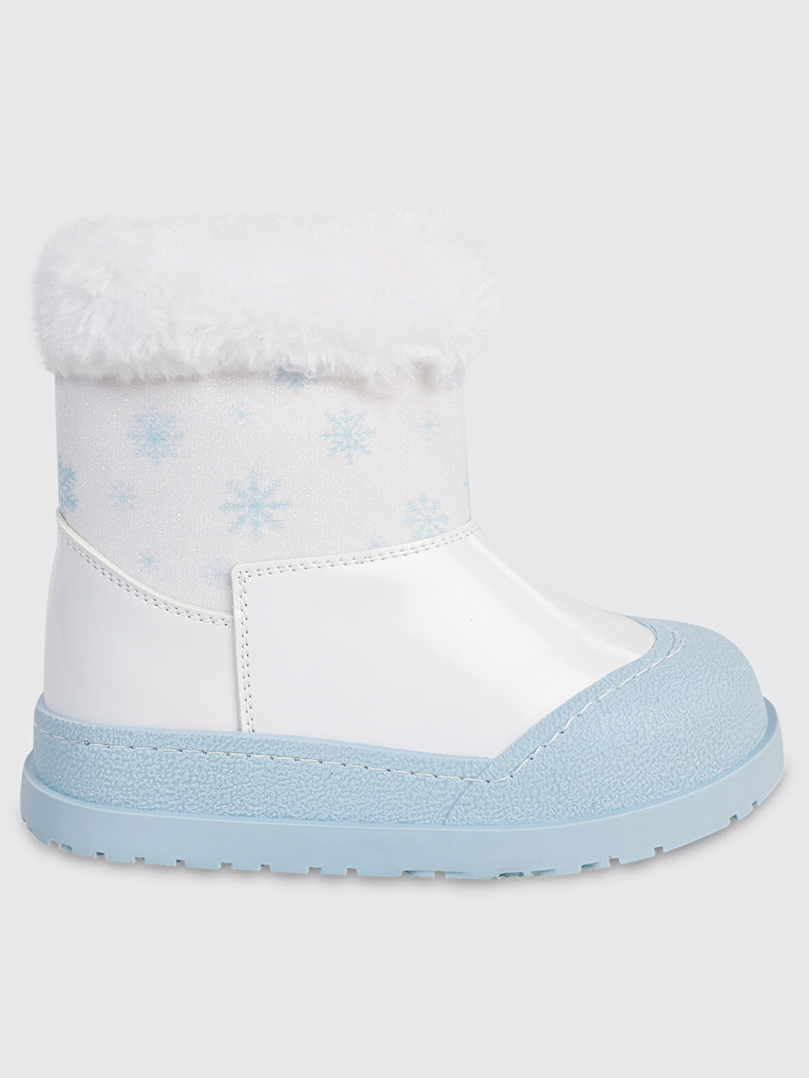 Civil Boots Kız Çocuk Bot 26-30 Numara Beyaz-Mavi