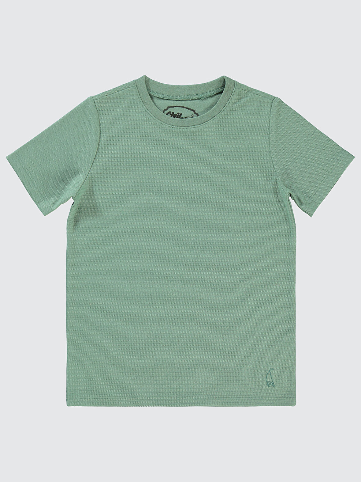 Civil Boys Erkek Çocuk Tişört 6-9 Yaş Soft Haki