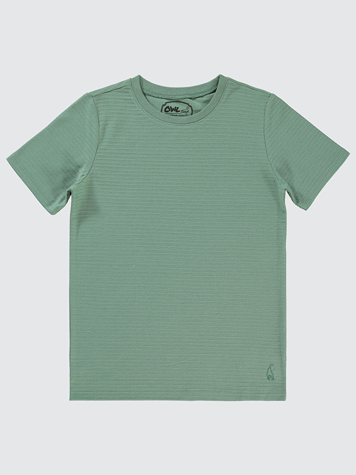 Civil Boys Erkek Çocuk Tişört 10-13 Yaş Soft Haki
