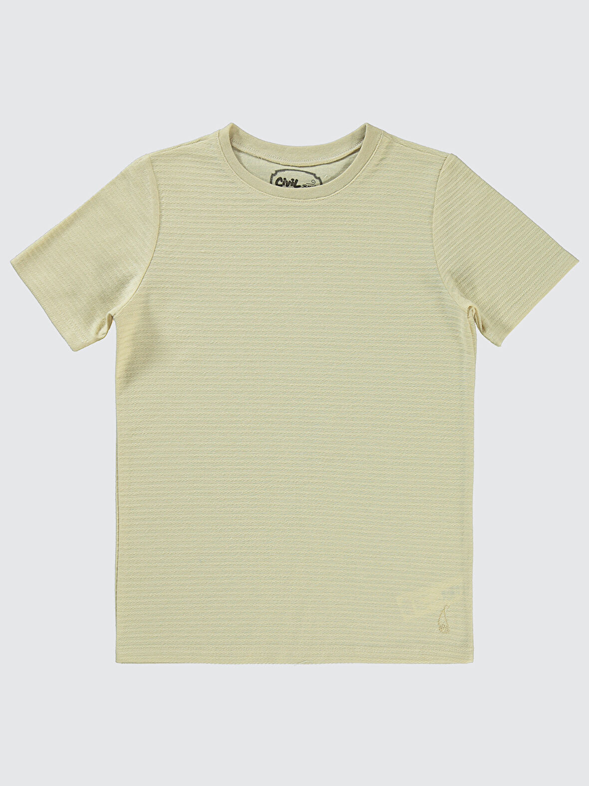 Civil Boys Erkek Çocuk Tişört 10-13 Yaş Taş Rengi