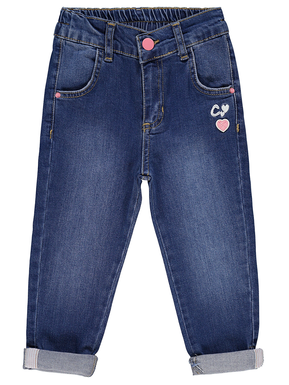 Civil Girls Kız Çocuk Pantolon 2-5 Yaş Mavi