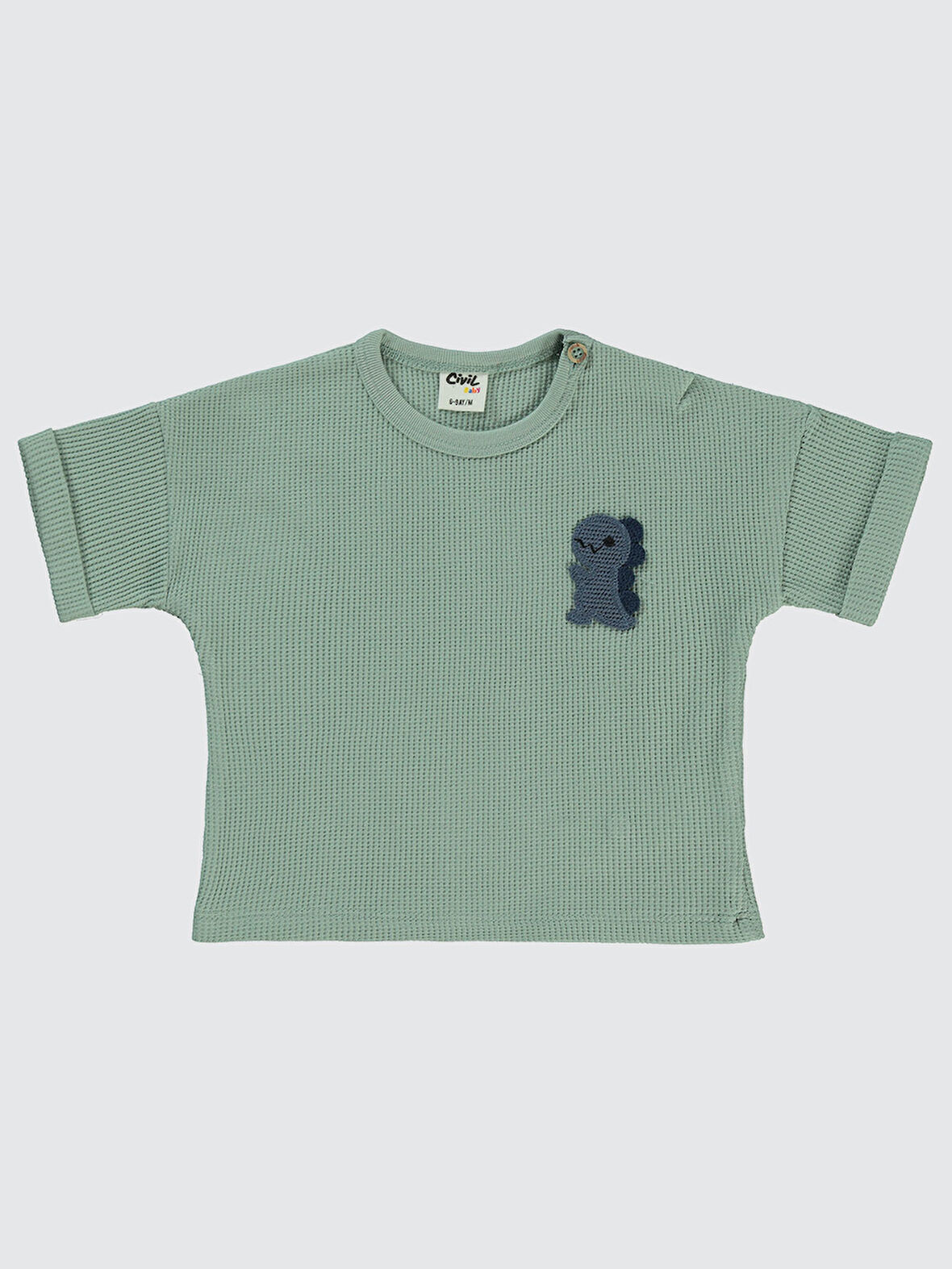 Civil Baby Erkek Bebek Tişört 6-18 Ay Çağla Yeşili