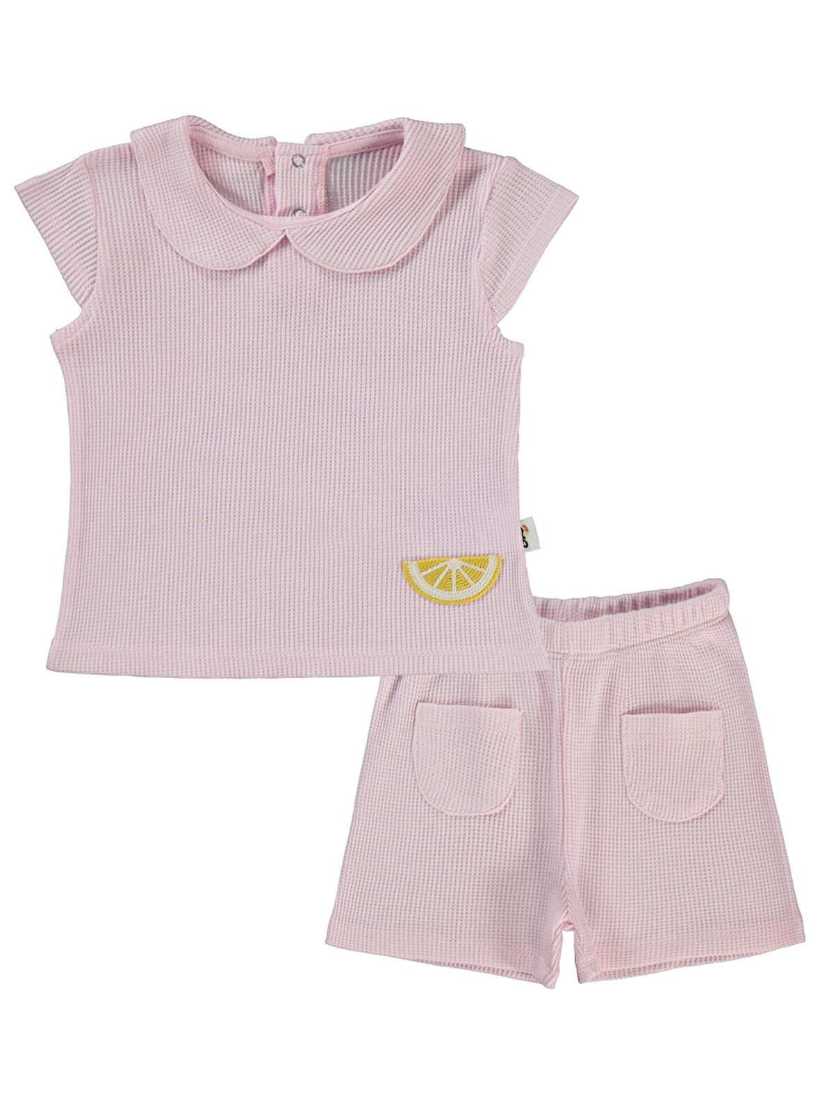 Civil Baby Kız Bebek Şortlu Takım 6-18 Ay Pembe