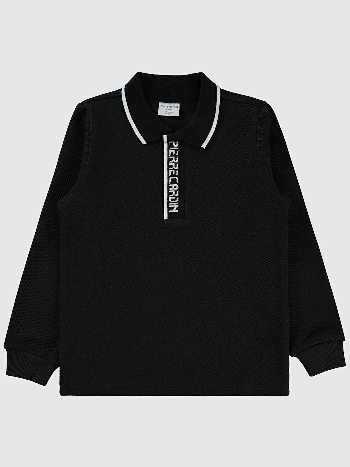 Pierre Cardin Erkek Çocuk Sweatshirt 6-9 Yaş Siyah