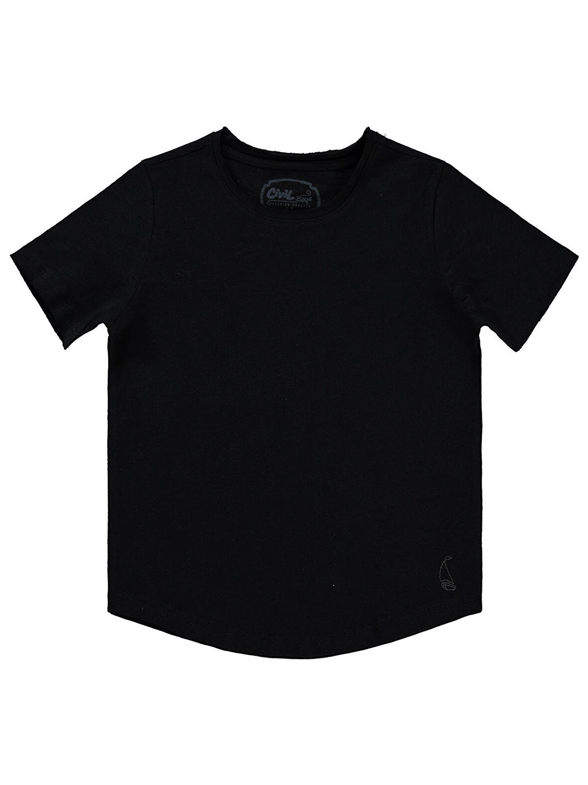 Civil Boys Erkek Çocuk Tişört 6-9 Yaş  Siyah