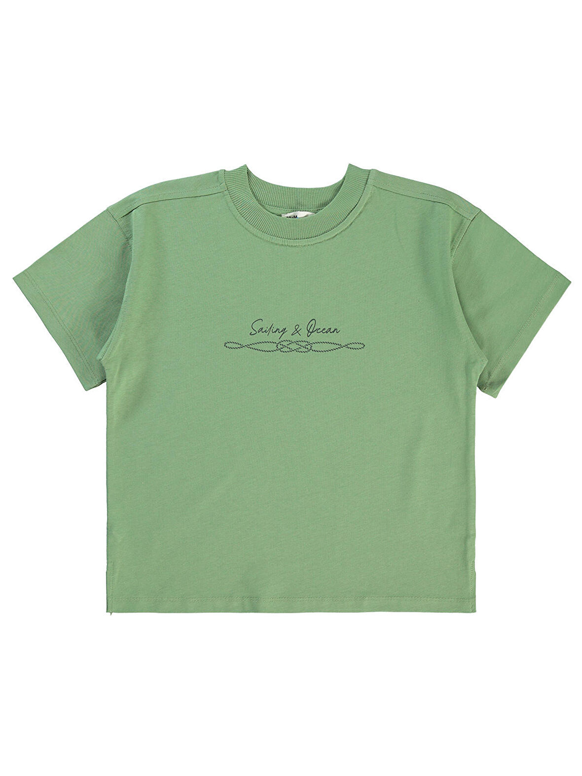 Civil Boys Erkek Çocuk Tişört 10-13 Yaş Açık Haki