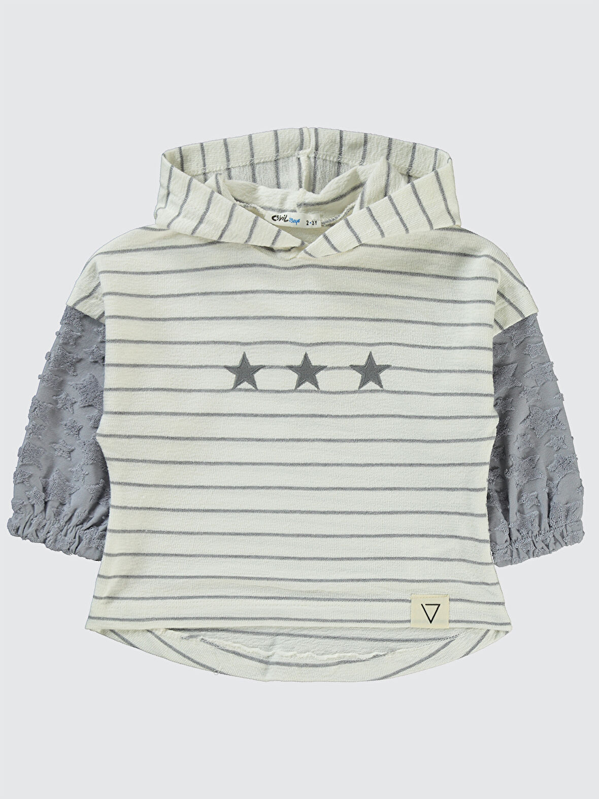 Civil Boys Erkek Çocuk Sweatshirt 2-5 Yaş Açık İndigo