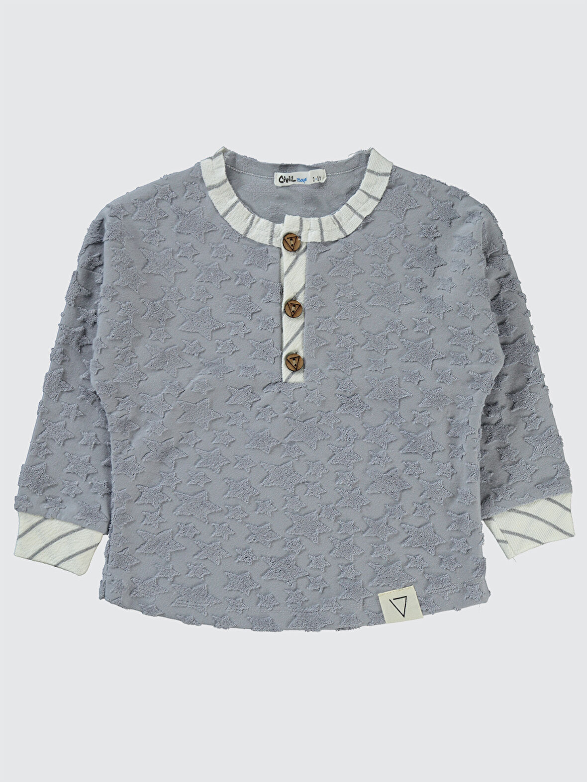 Civil Boys Erkek Çocuk Sweatshirt 2-5 Yaş Açık İndigo