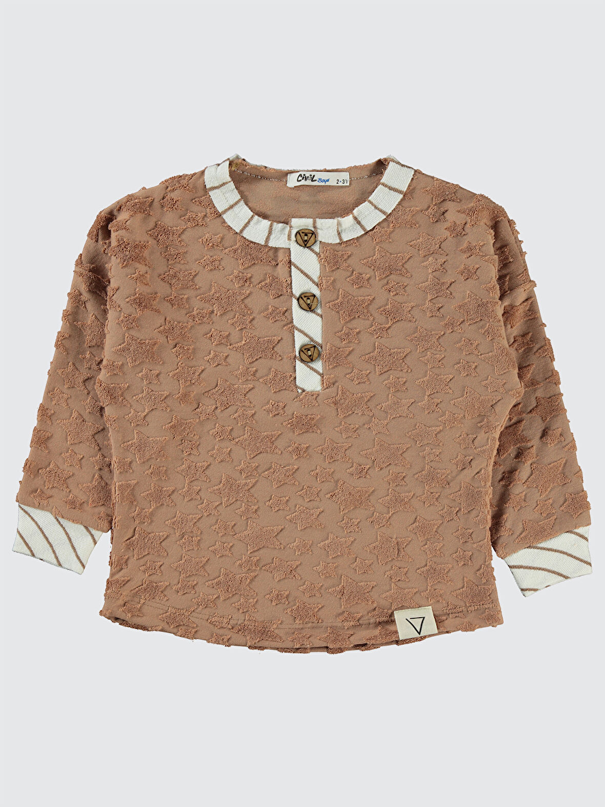 Civil Boys Erkek Çocuk Sweatshirt 2-5 Yaş Sütlü Kahve