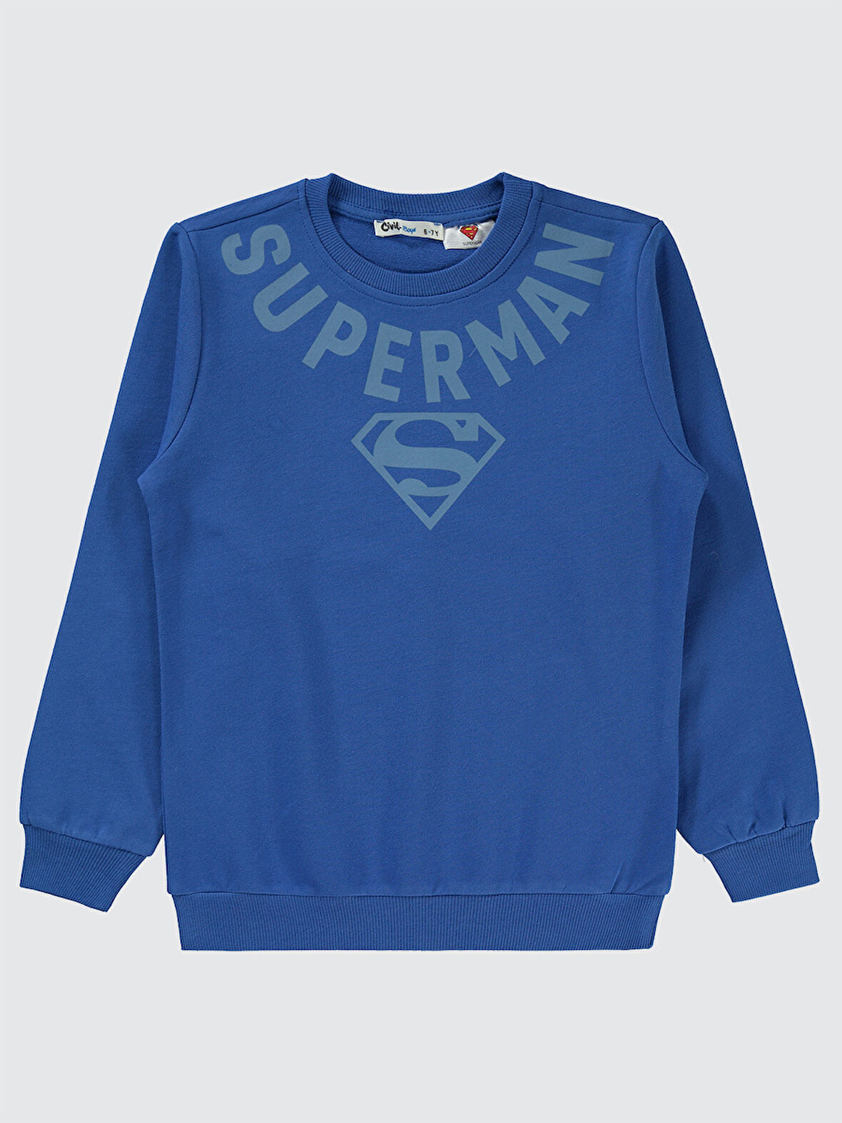 Superman Erkek Çocuk Sweatshirt 10-13 Yaş Saks