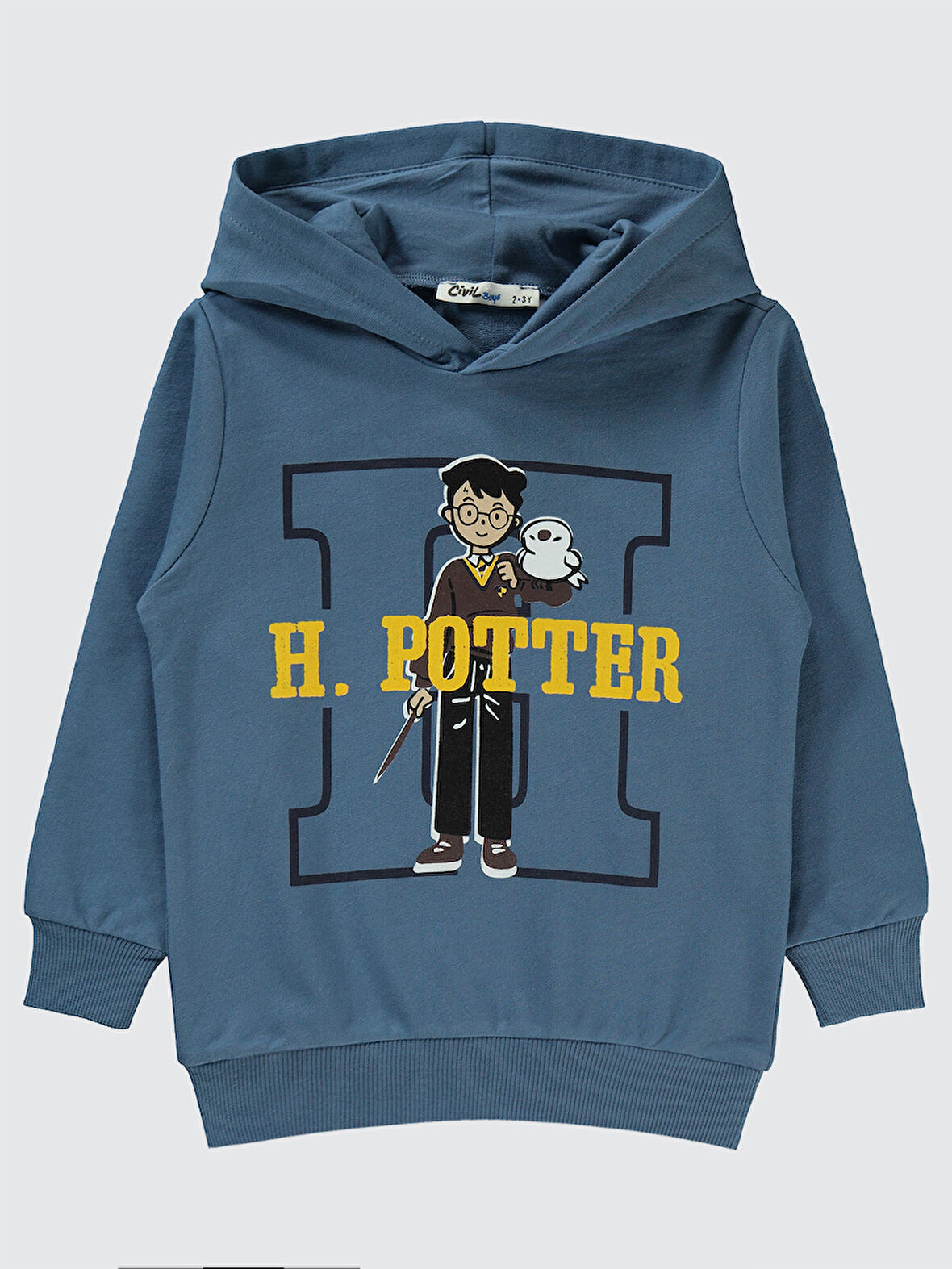 Harry Potter Erkek Çocuk Sweatshirt 2-5 İndigo