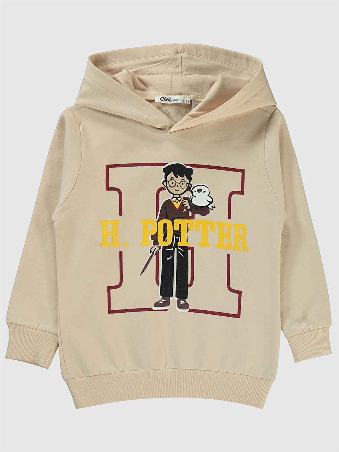 Harry Potter Erkek Çocuk Sweatshirt 2-5 Taş Rengi