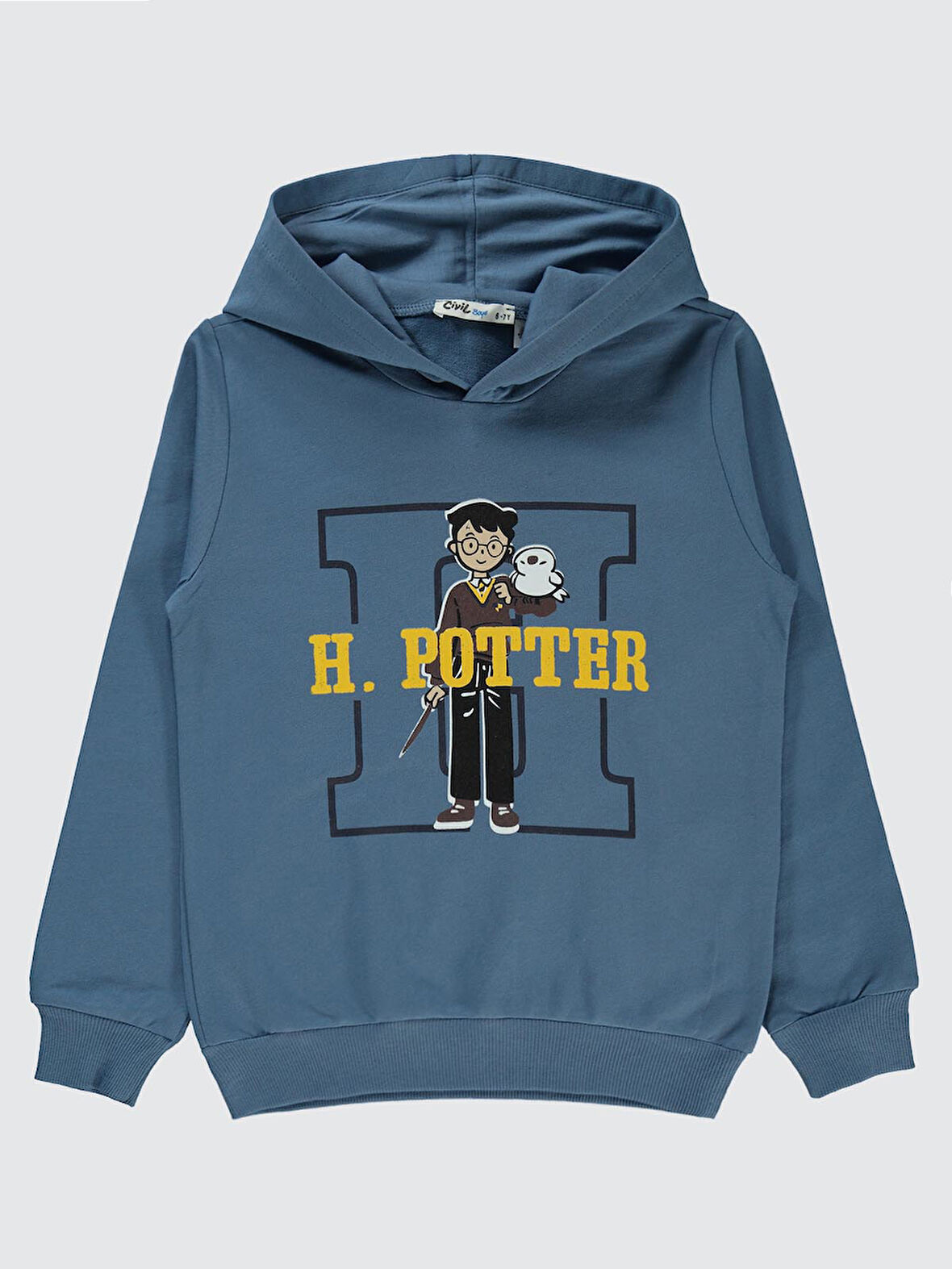 Harry Potter Erkek Çocuk Sweatshirt 6-9 Yaş İndigo