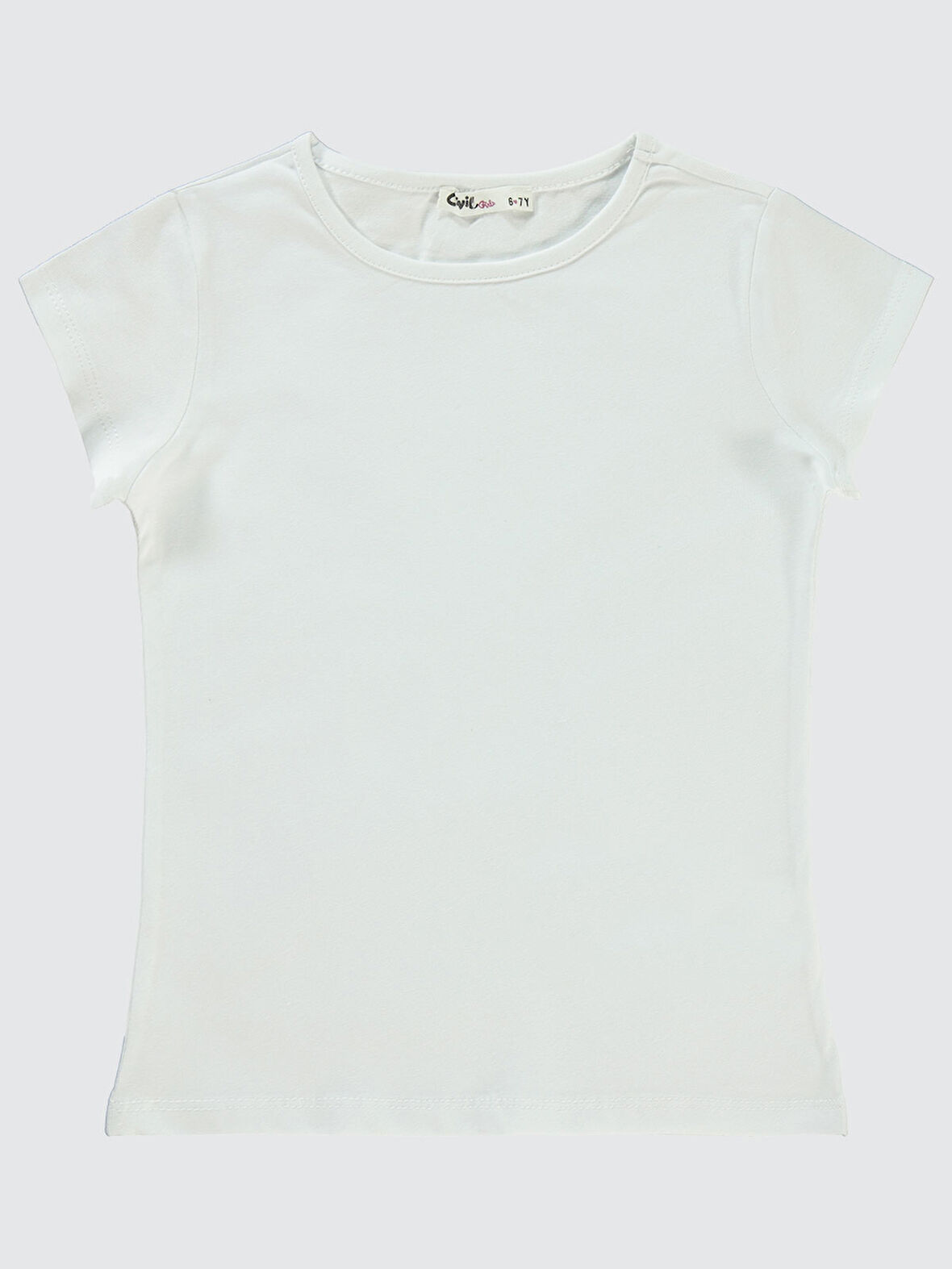 Civil Girls Kız Çocuk Tişört 10-13 Yaş Ekru