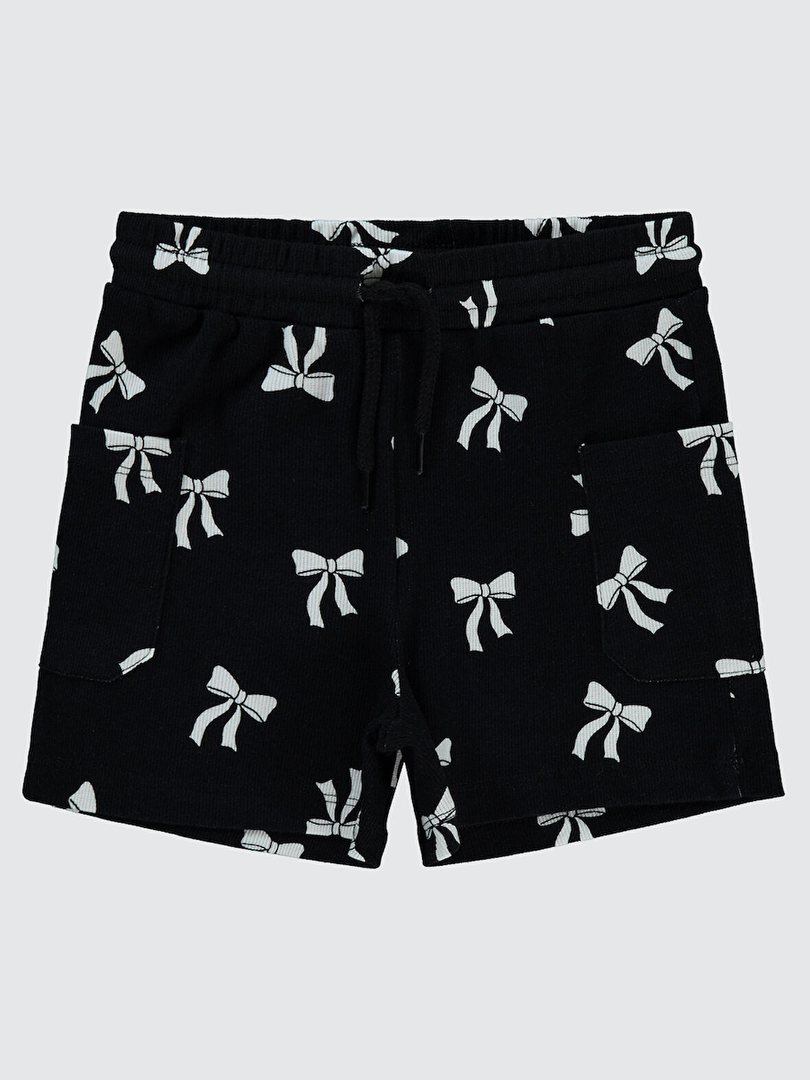 Civil Girls Kız Çocuk Şort 6-9 Yaş Siyah