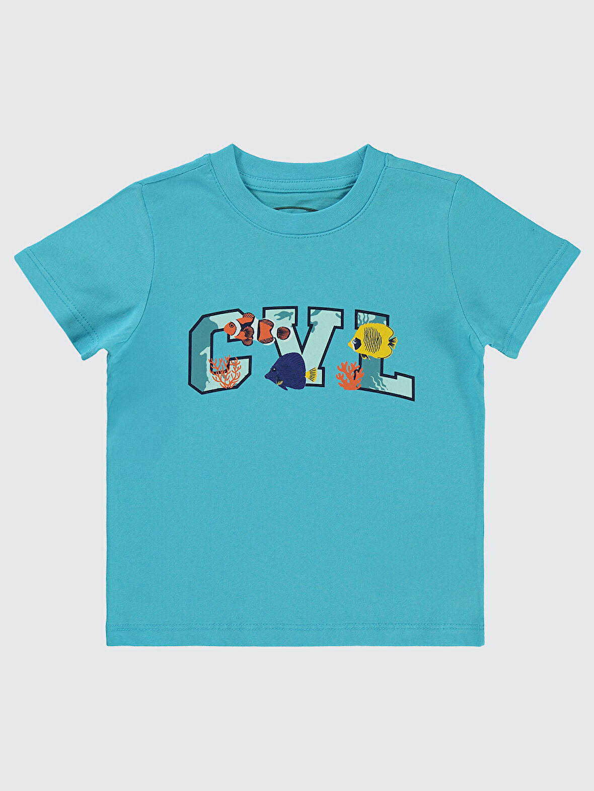 Civil Boys Erkek Çocuk Tişört 2-5 Yaş Turkuaz