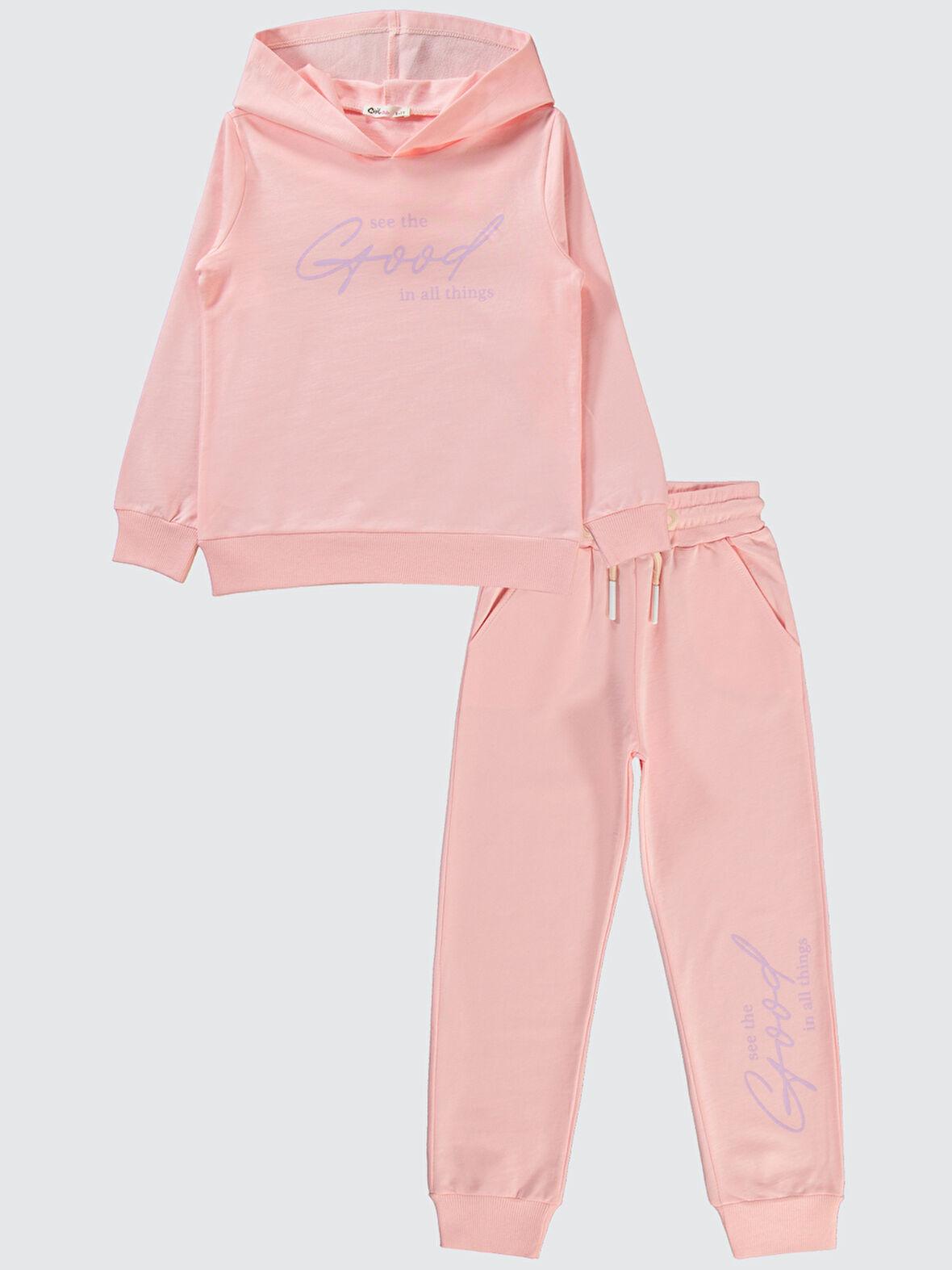 Civil Girls Kız Çocuk Eşofman Takımı 10-13 Yaş  Pudra