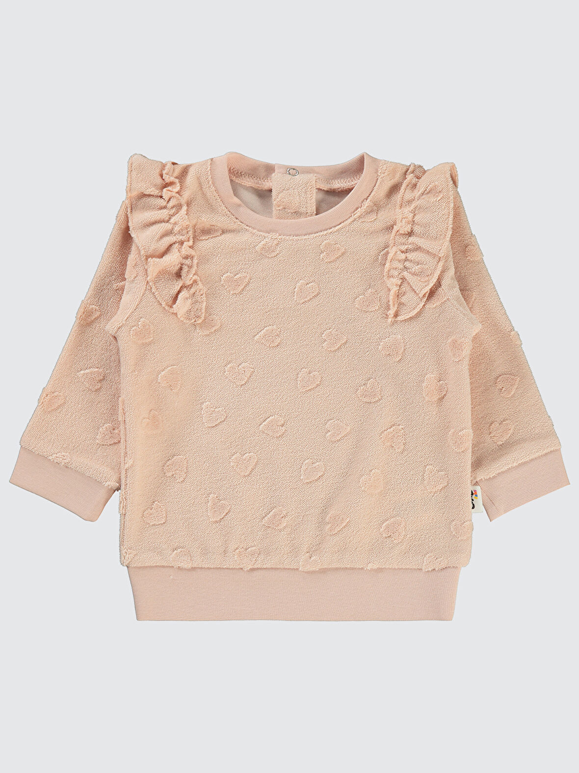 Civil Baby Kız Bebek Sweatshirt 6-18 Ay Pembe