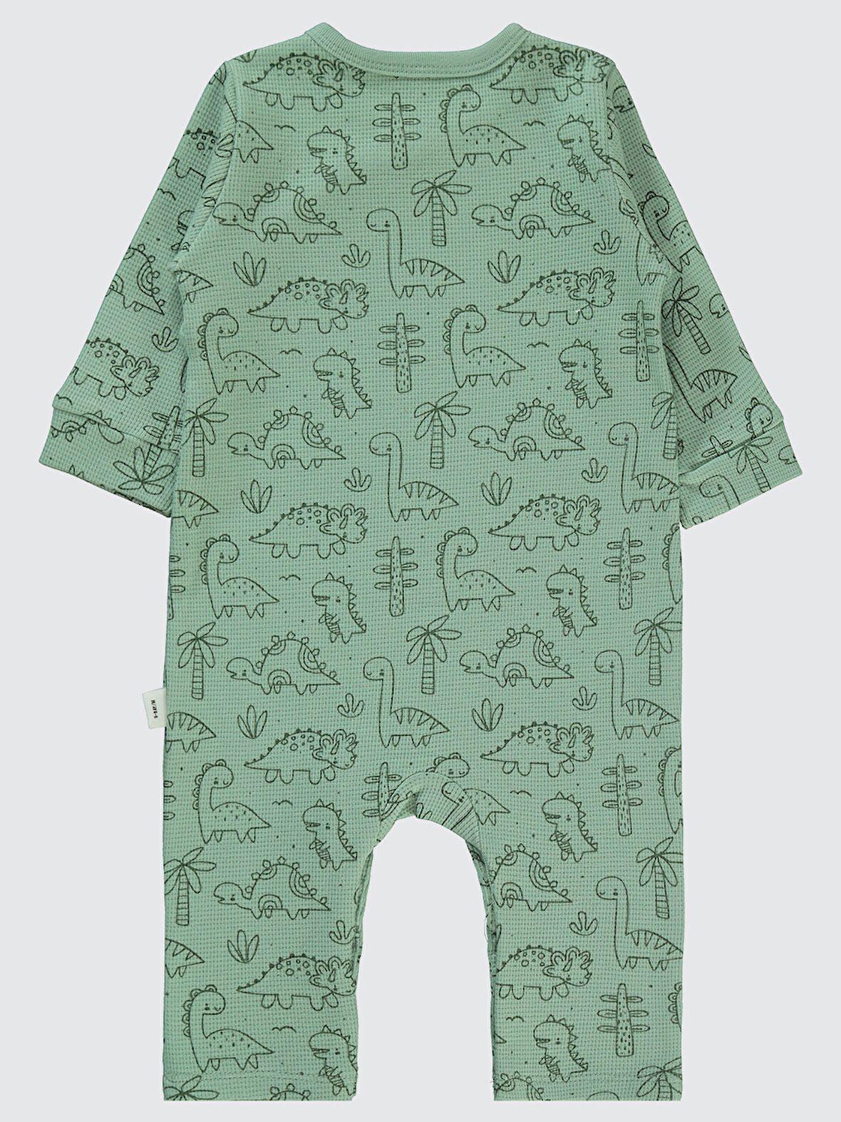 Civil Baby Erkek Bebek Patiksiz Tulum 6-18 Ay Soft Haki